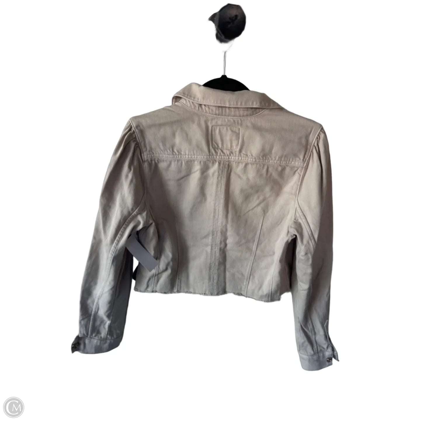 Jacket Denim By Paige In Tan Denim, Size: M