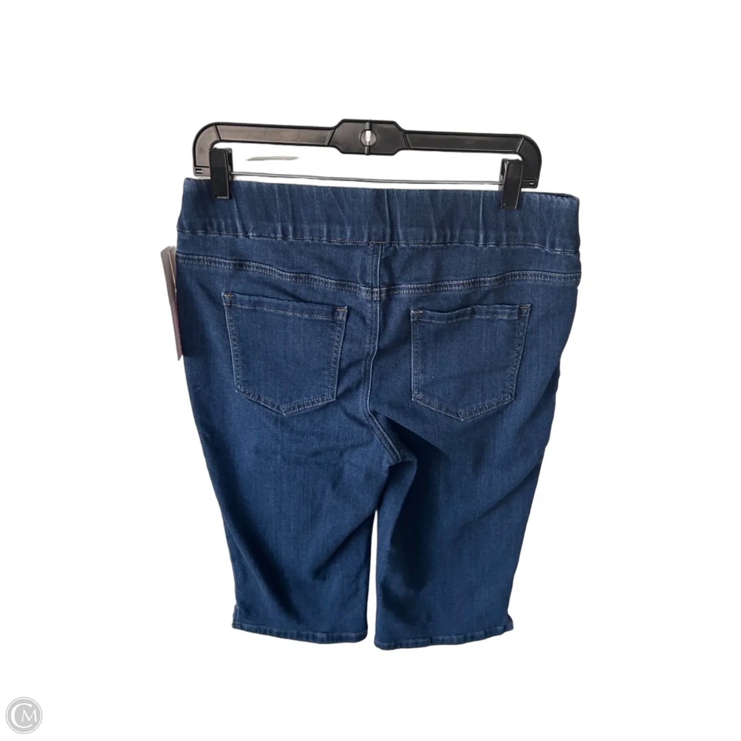 Capris By Chicos In Blue Denim, Size: M
