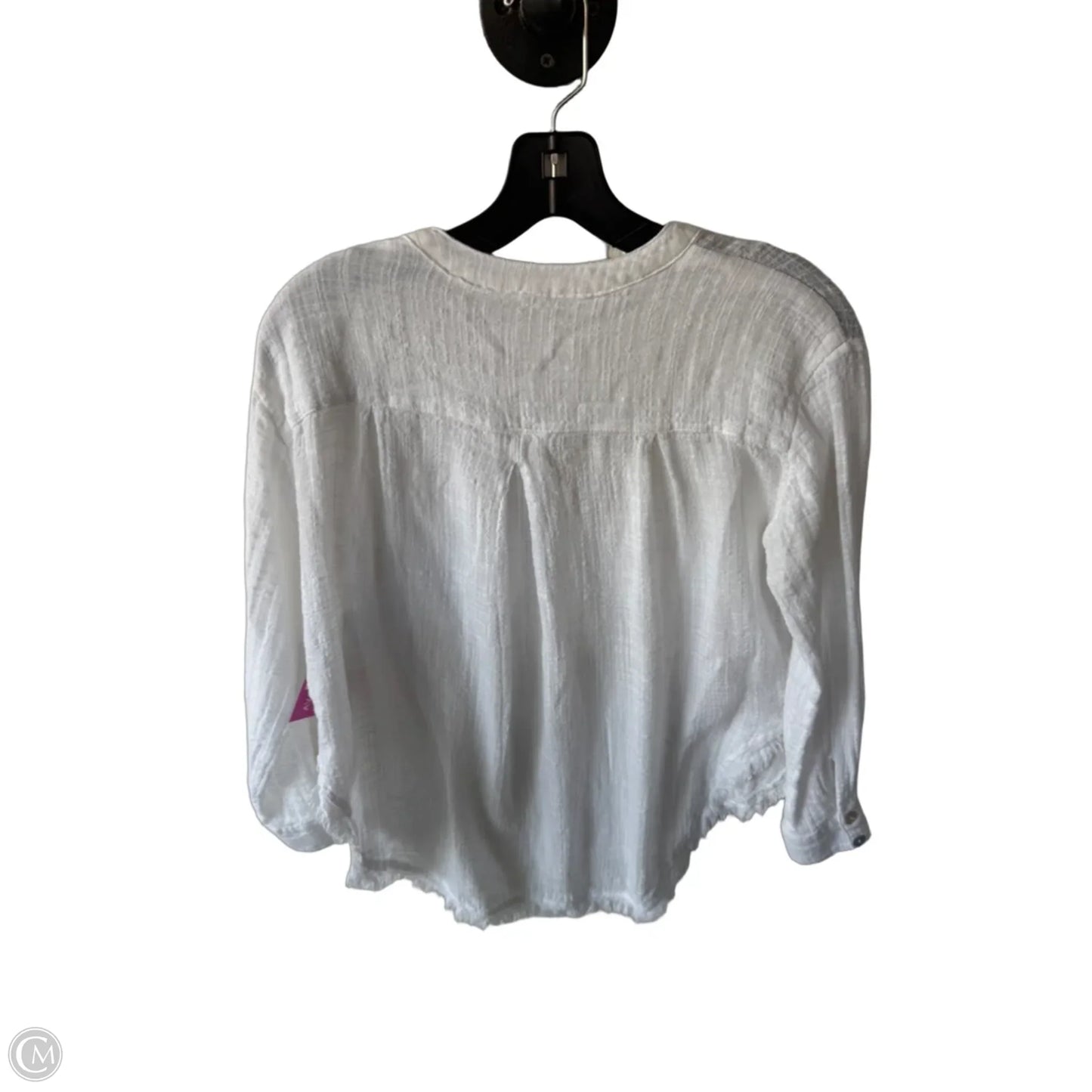 Top Long Sleeve By Free People In White, Size: Xs