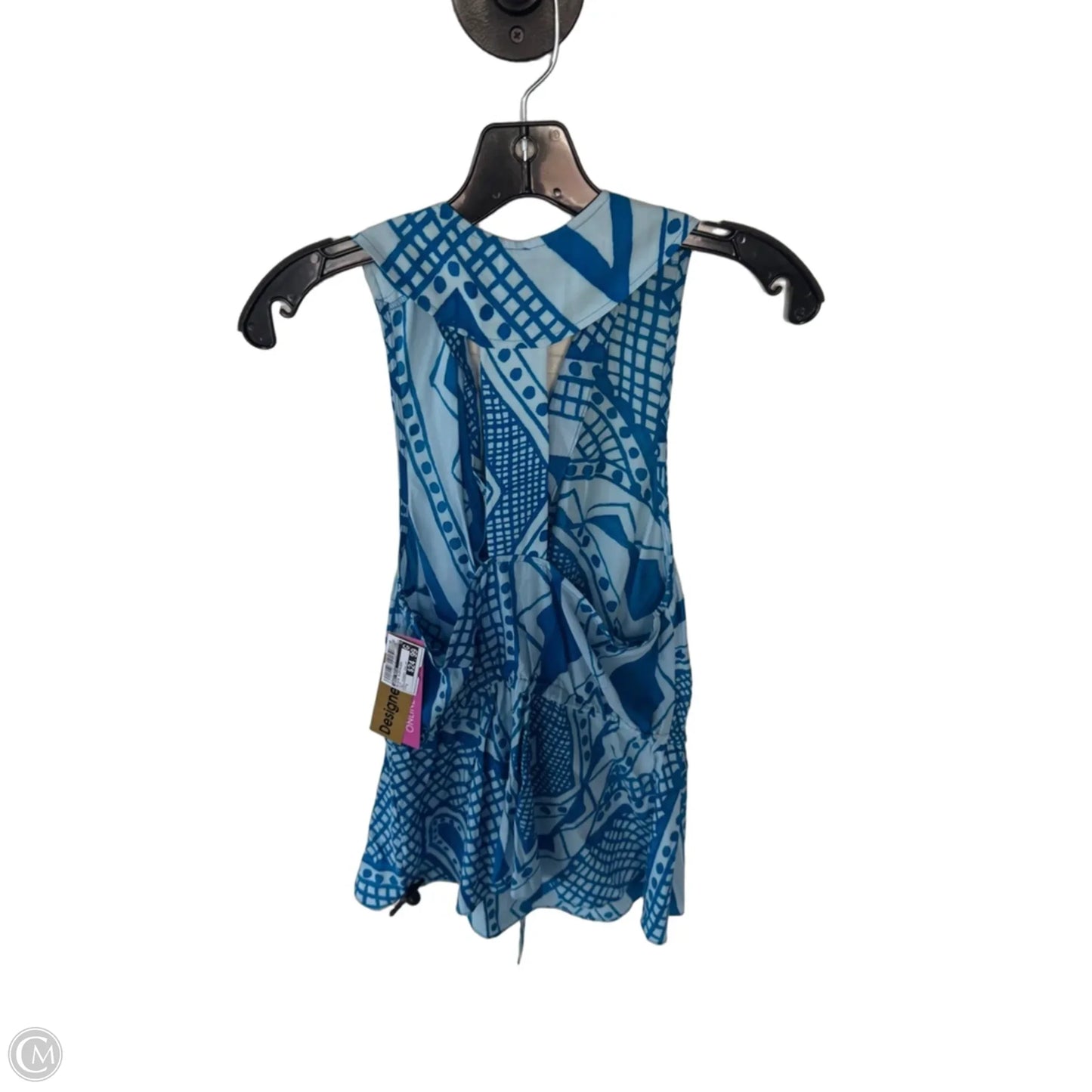 Blouse Sleeveless By Tracy Reese In Blue, Size: S