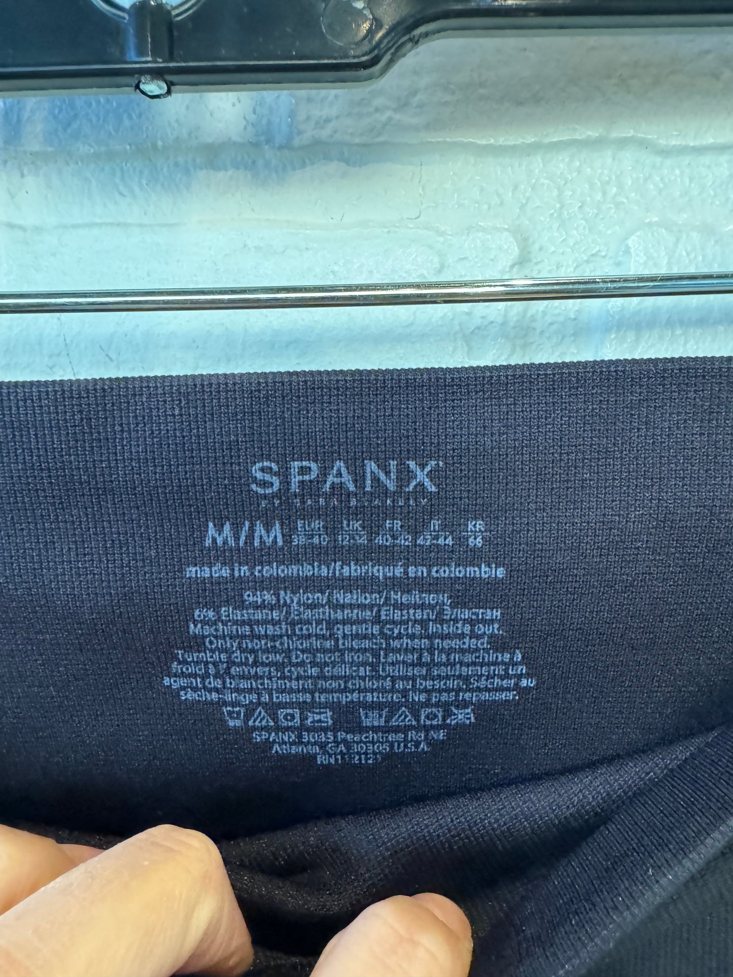 Pants Leggings By Spanx In Black, Size: 8