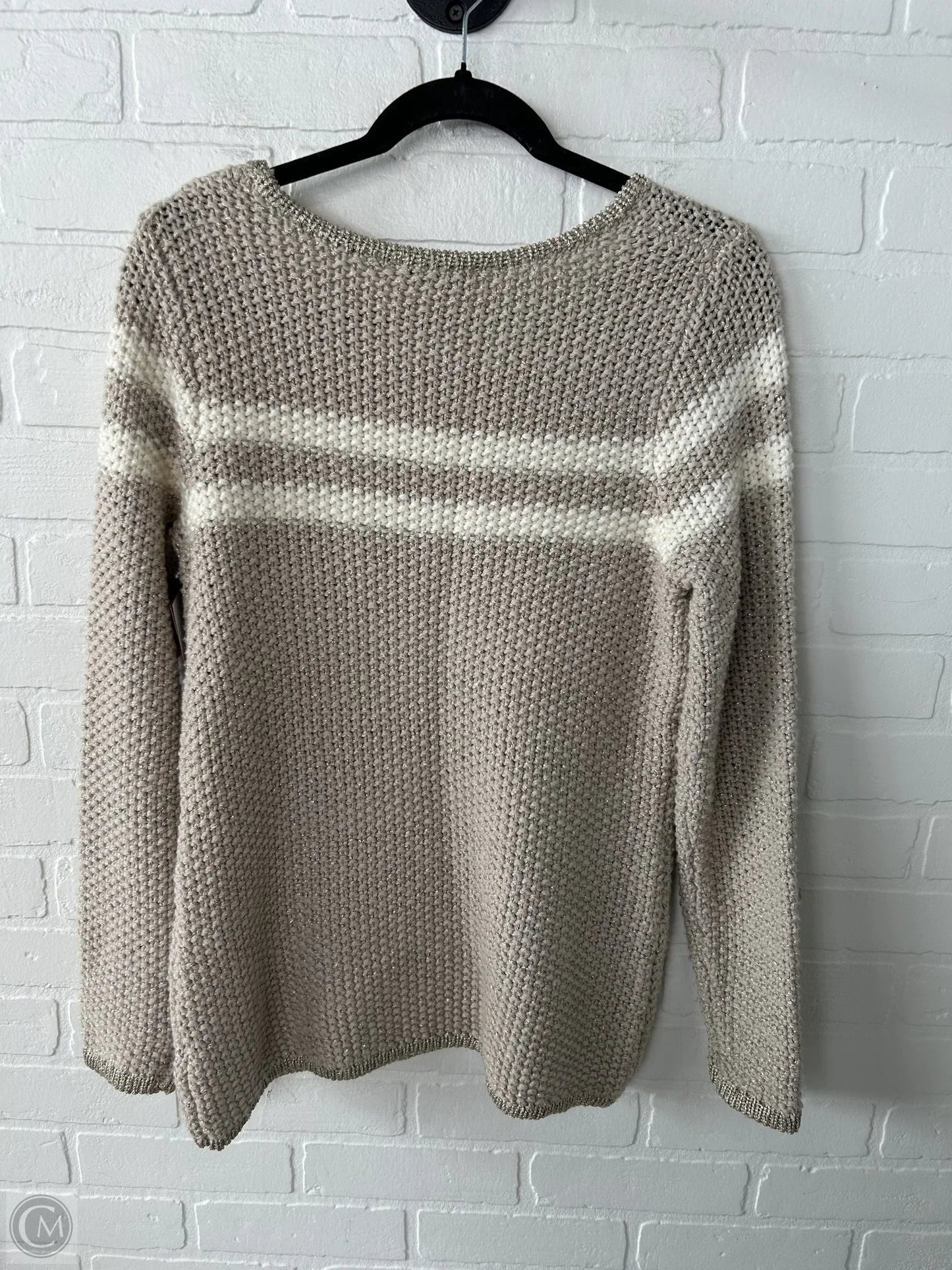 Sweater By Coldwater Creek In Gold, Size: M