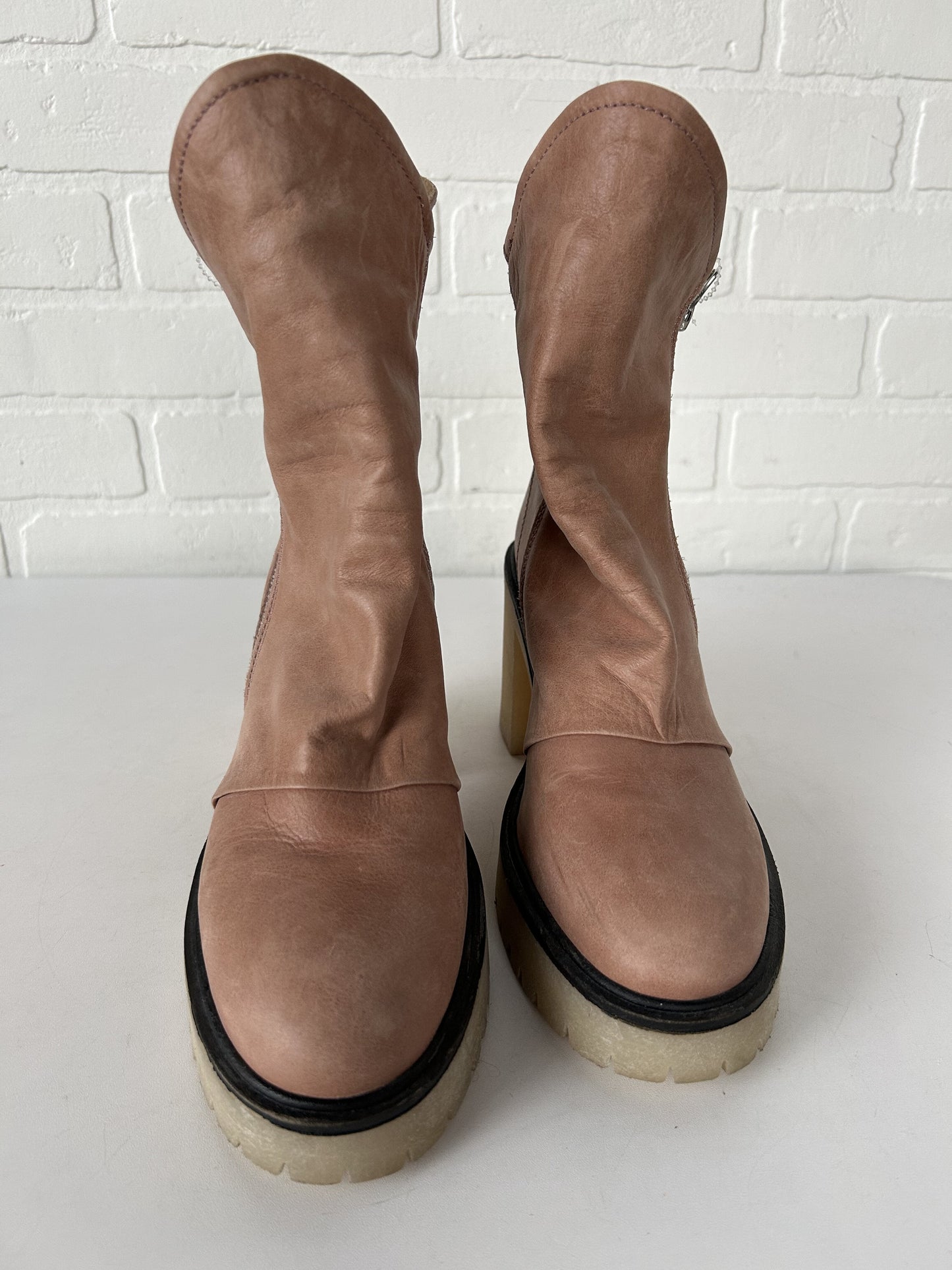 Boots Mid-calf Heels By Free People Size: 8