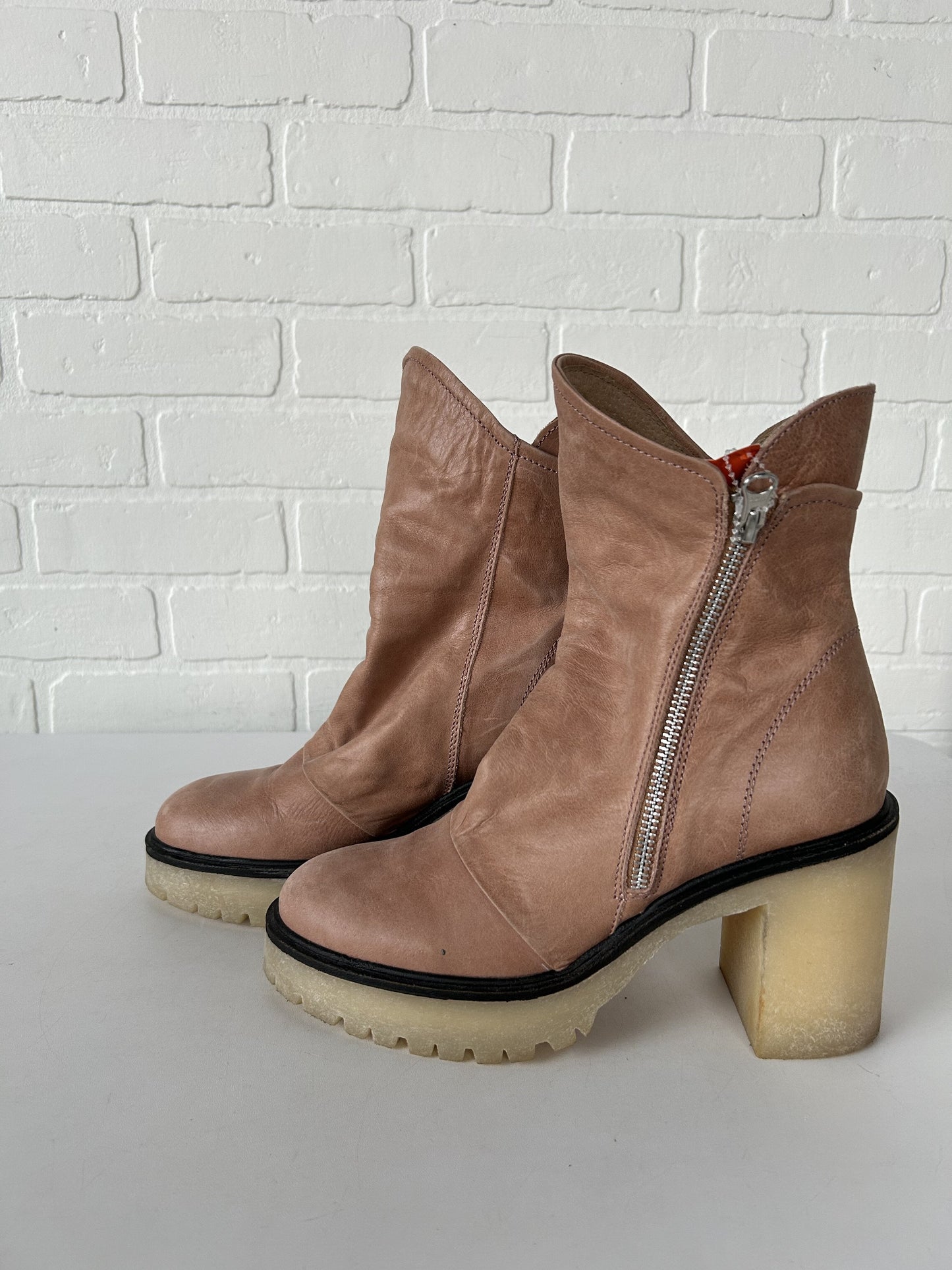 Boots Mid-calf Heels By Free People Size: 8