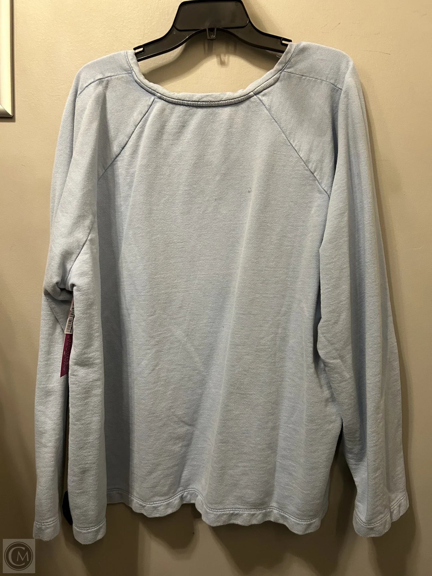 Sweatshirt Crewneck By J. Jill In Blue, Size: 3x