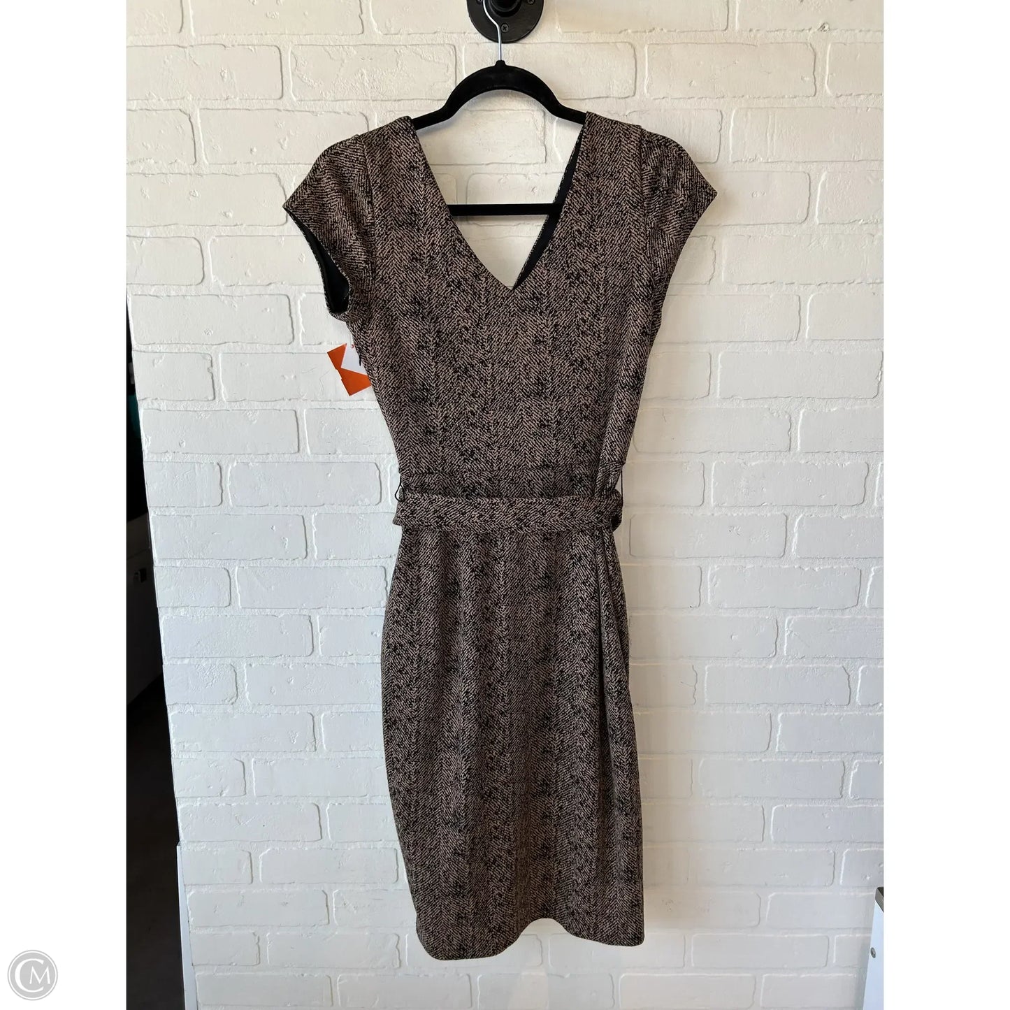 Dress Work By Express In Black & Brown, Size: S