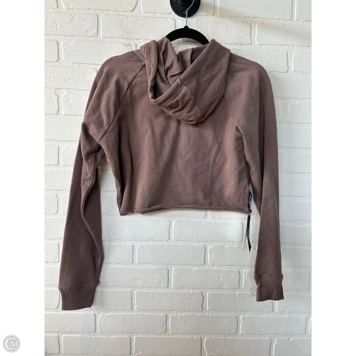 Sweatshirt Hoodie By flag nor fail In Brown, Size: S
