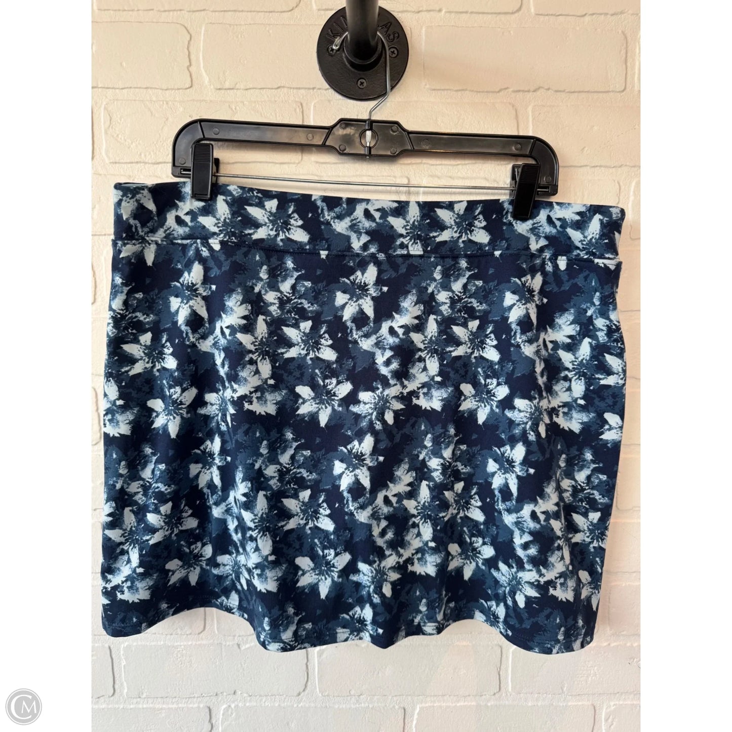 Athletic Skirt By Tranquility In Blue, Size: 16