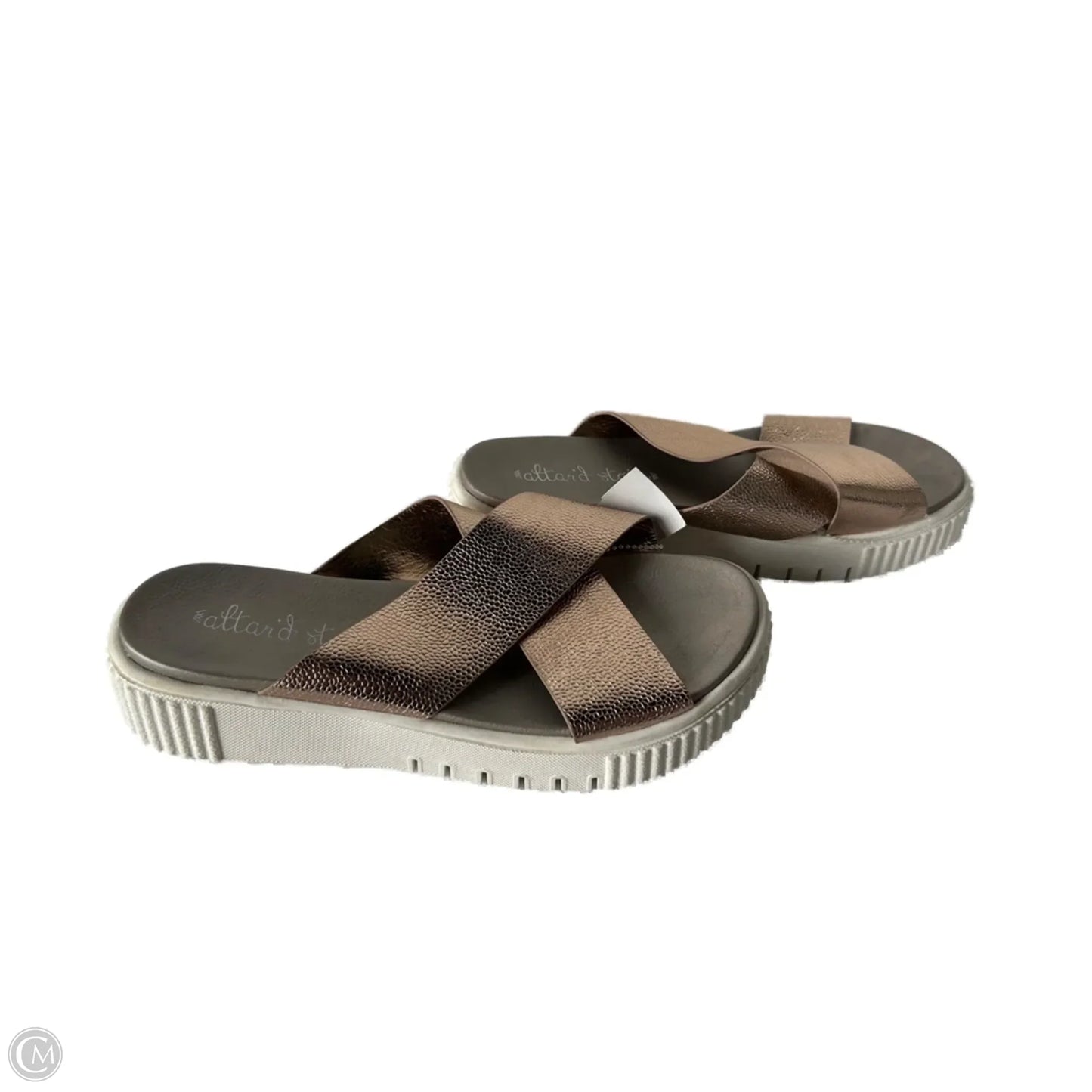 Sandals Flats By Altard State In Bronze, Size: 9