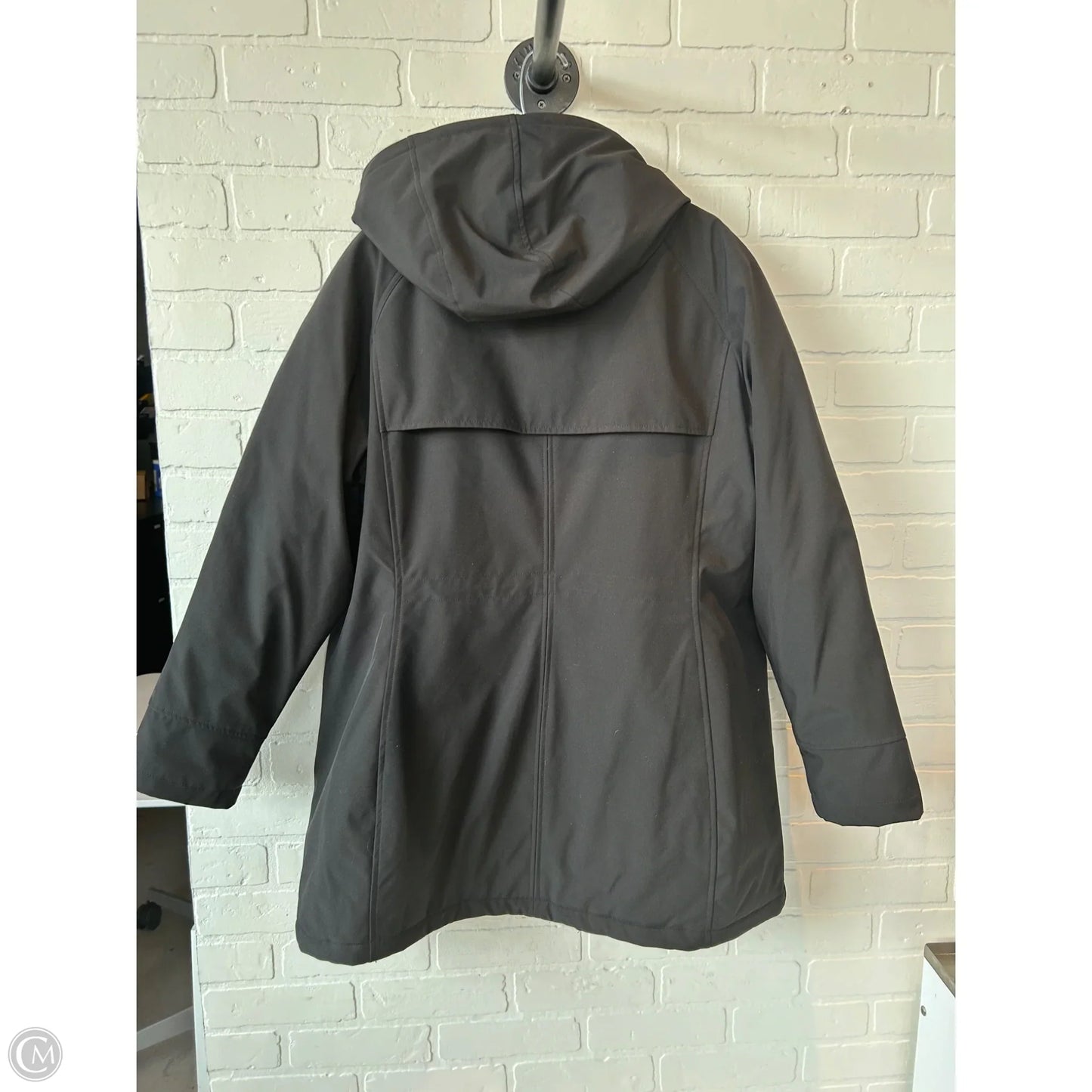 Coat Parka By Tommy Hilfiger In Black, Size: Xl
