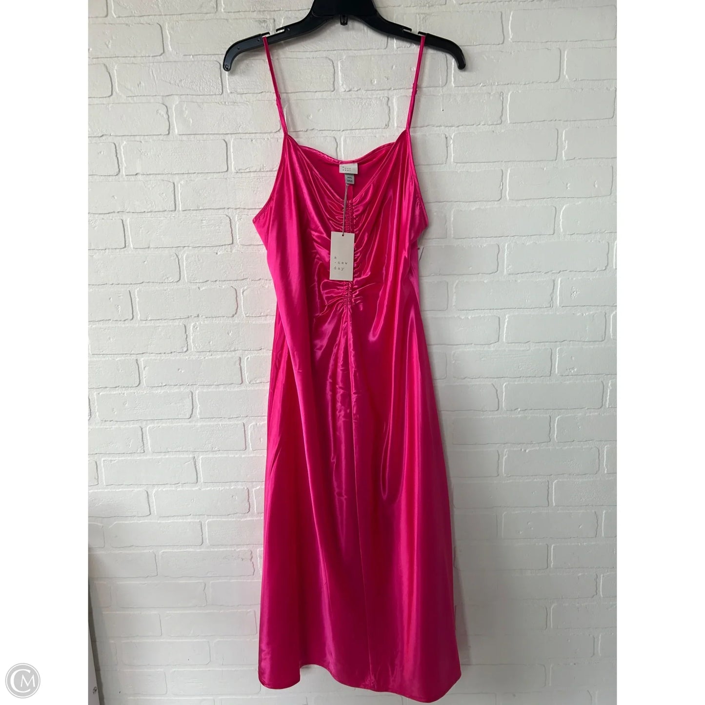 Dress Party Midi By A New Day In Pink, Size: Xxl