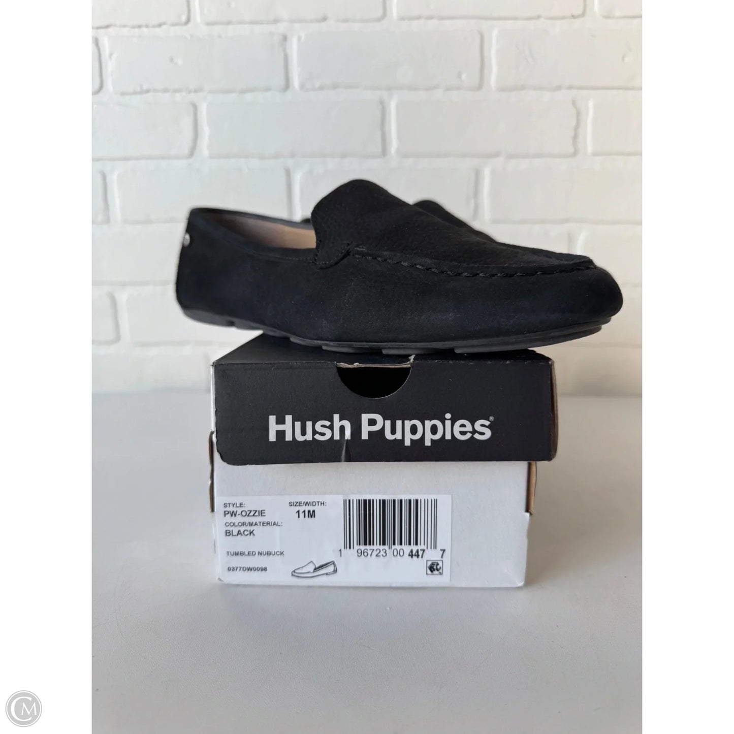 Shoes Flats By Hush Puppies In Black, Size: 11