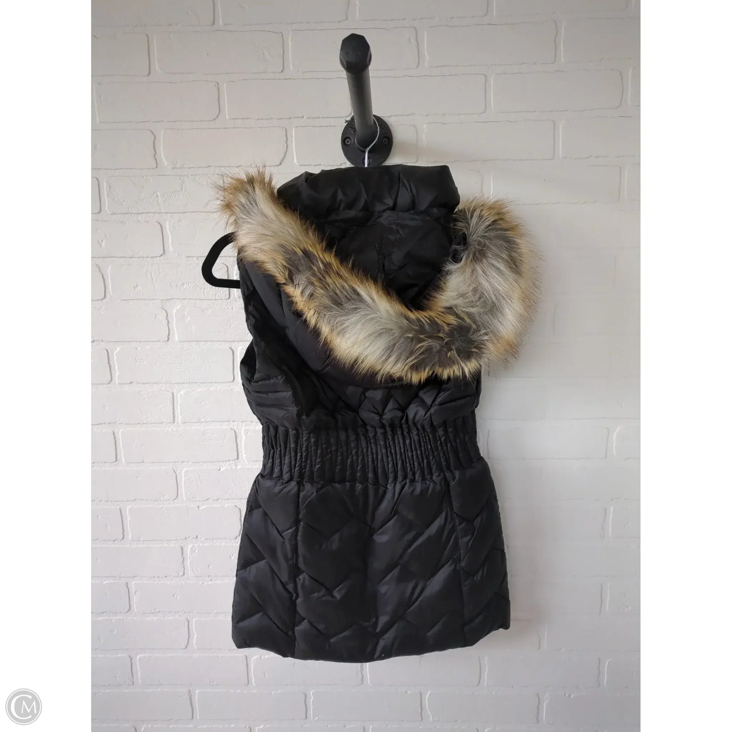 Vest Puffer & Quilted By Bebe In Black, Size: Xs