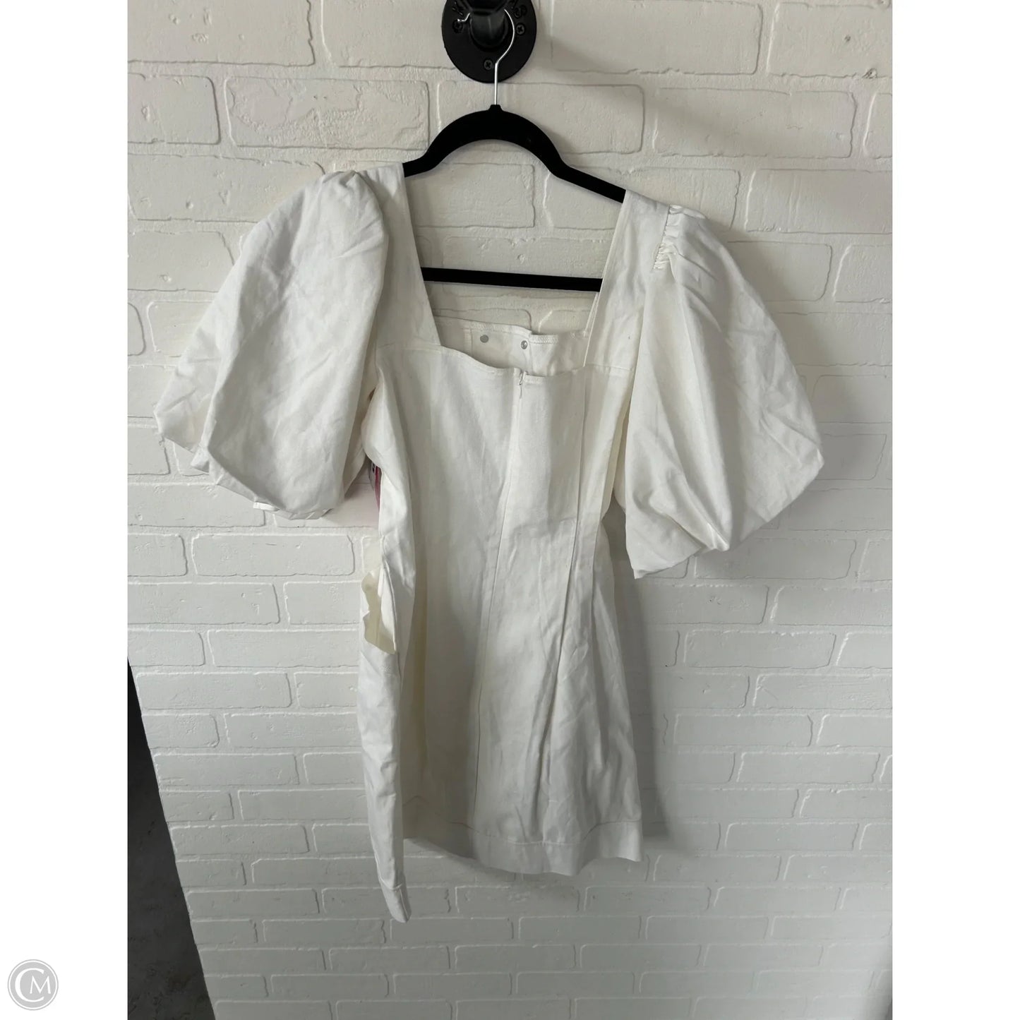Dress Casual Midi By Venus In White, Size: L
