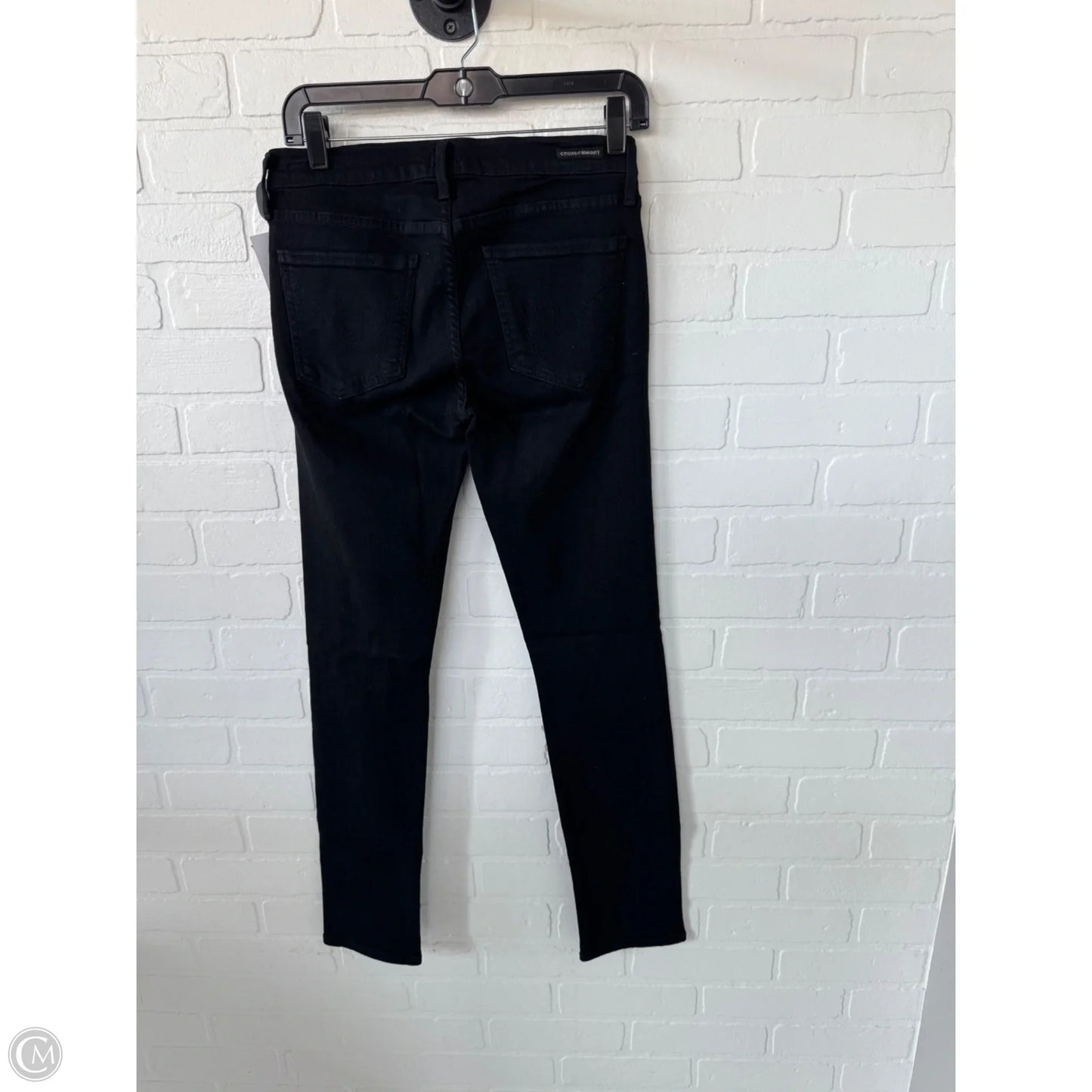 Jeans Skinny By Citizens Of Humanity In Black Denim, Size: 10