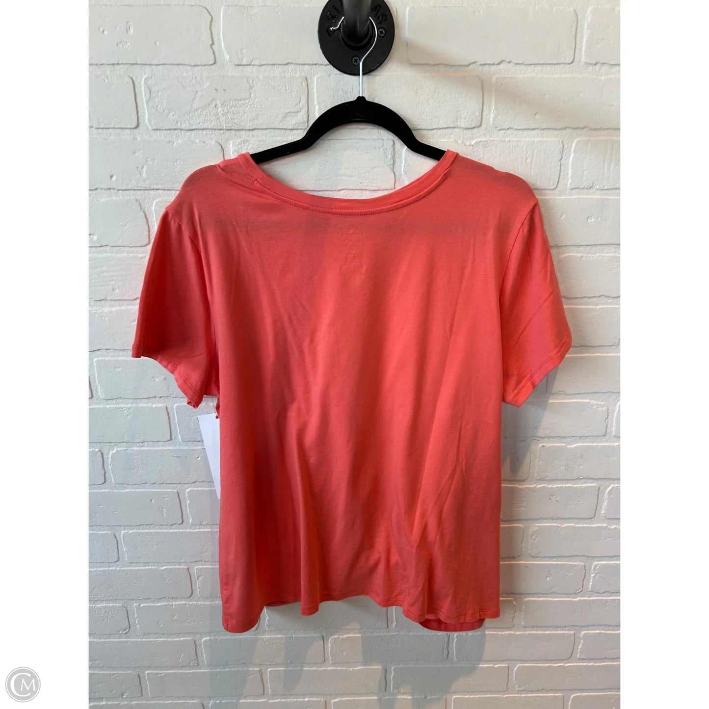Top Short Sleeve By St Johns Bay In Orange, Size: Xxl