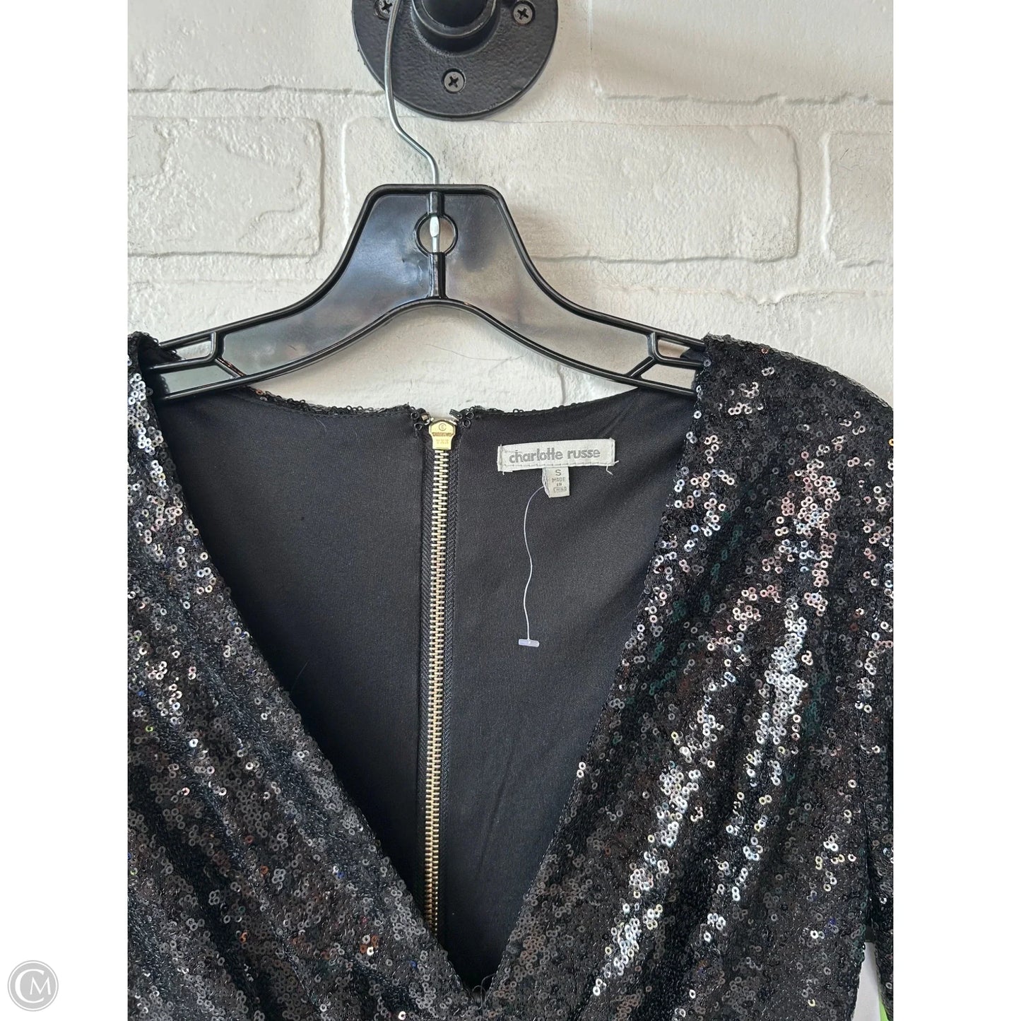 Dress Party Short By Charlotte Russe In Black, Size: S