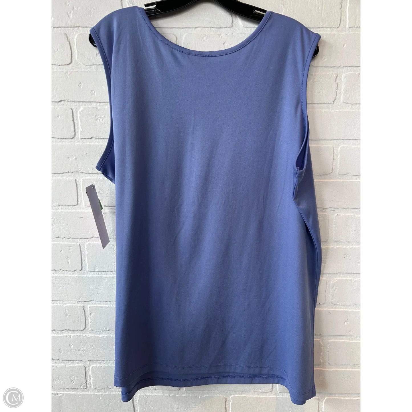 Top Sleeveless Basic By Bedford Fair In Purple, Size: 3x