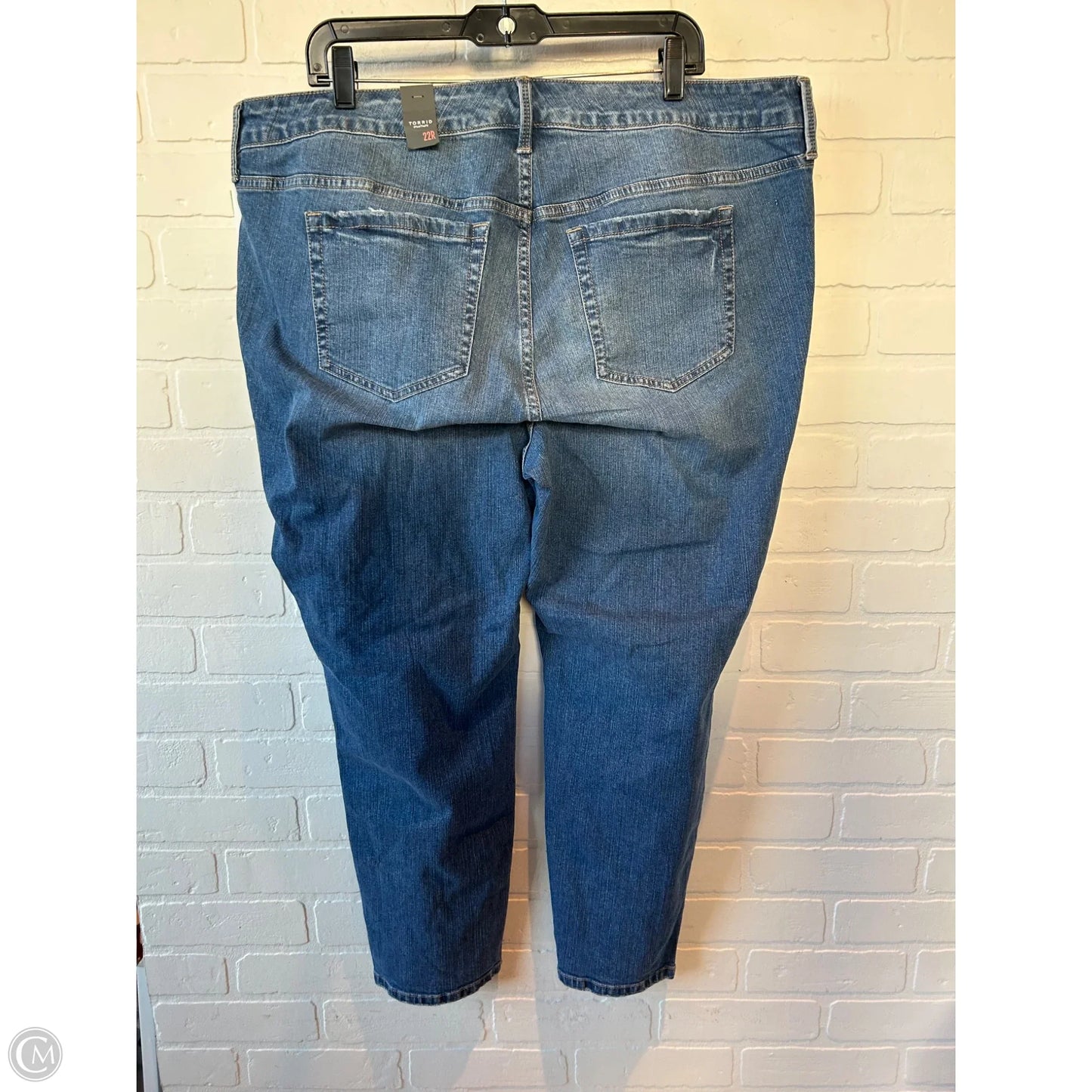 Jeans Skinny By Torrid In Blue Denim, Size: 22
