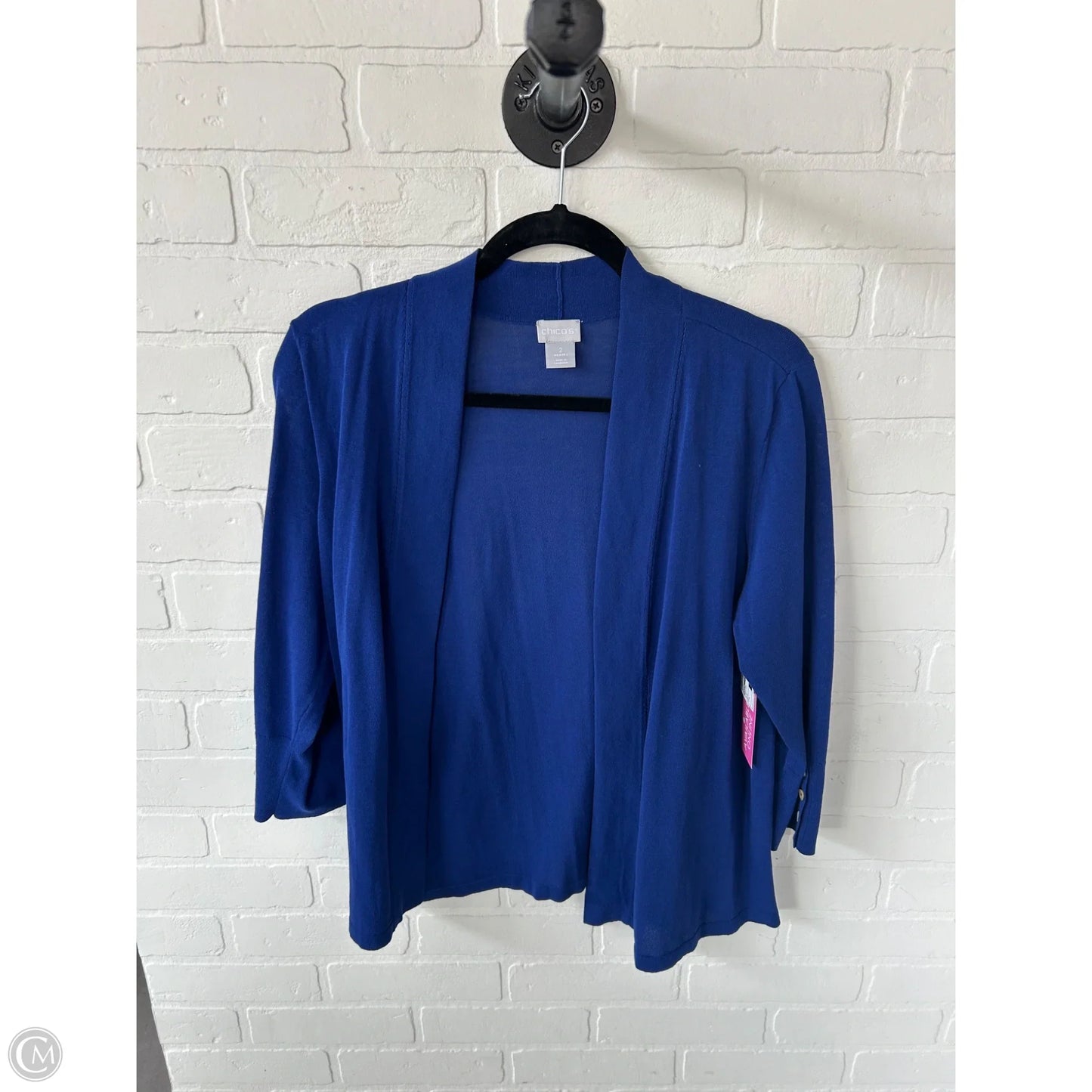 Cardigan By Chicos In Blue, Size: L