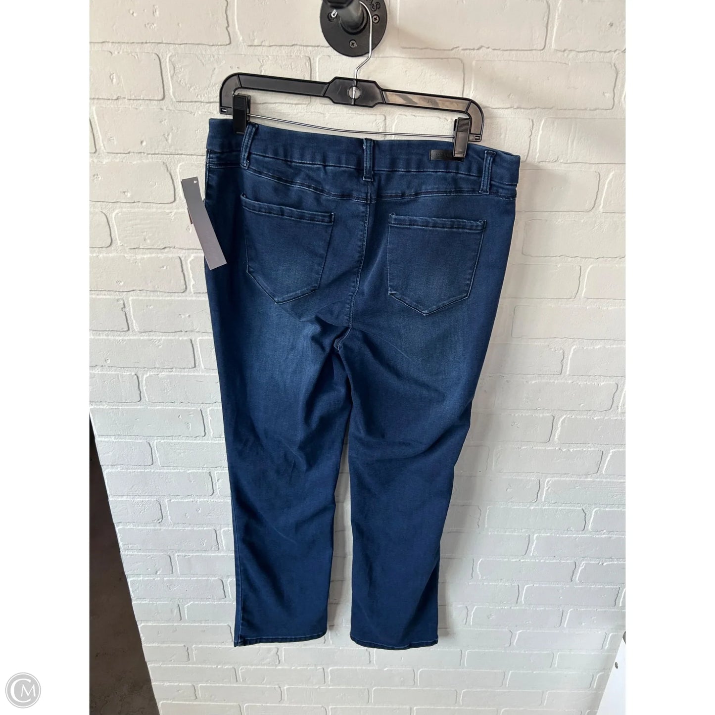 Jeans Straight By 1822 Denim In Blue Denim, Size: 14