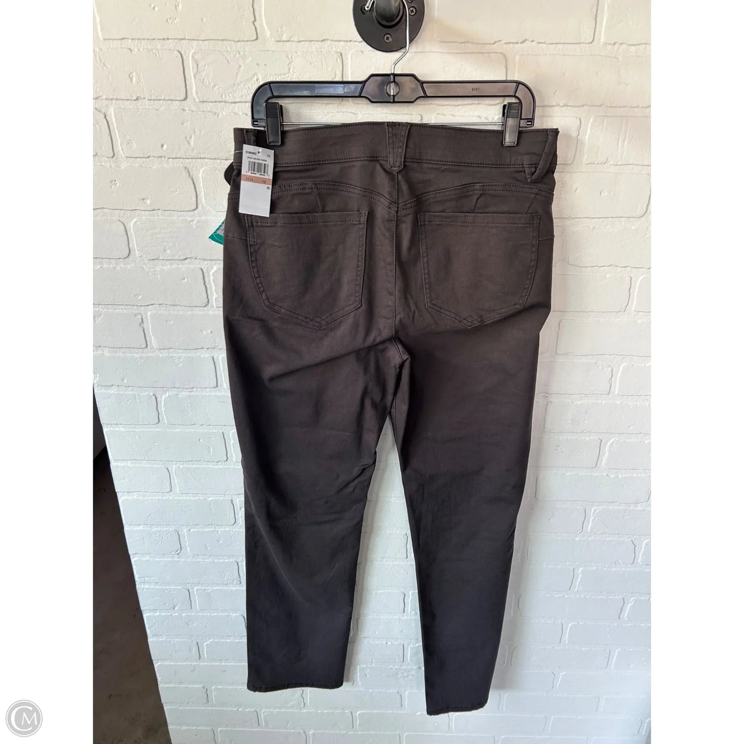 Jeans Straight By Democracy In Brown Denim, Size: 12