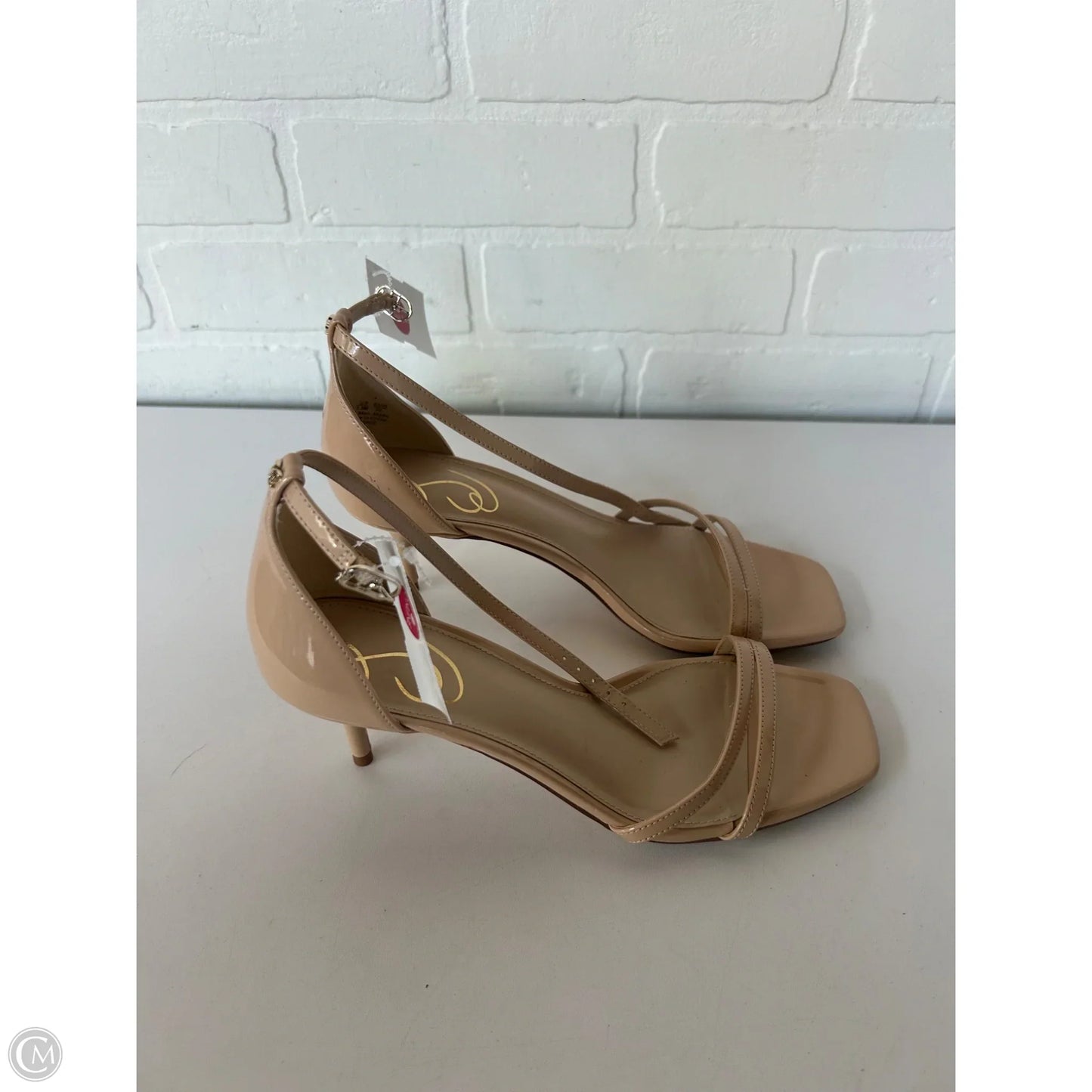 Sandals Heels Kitten By Sam Edelman In Tan, Size: 7.5