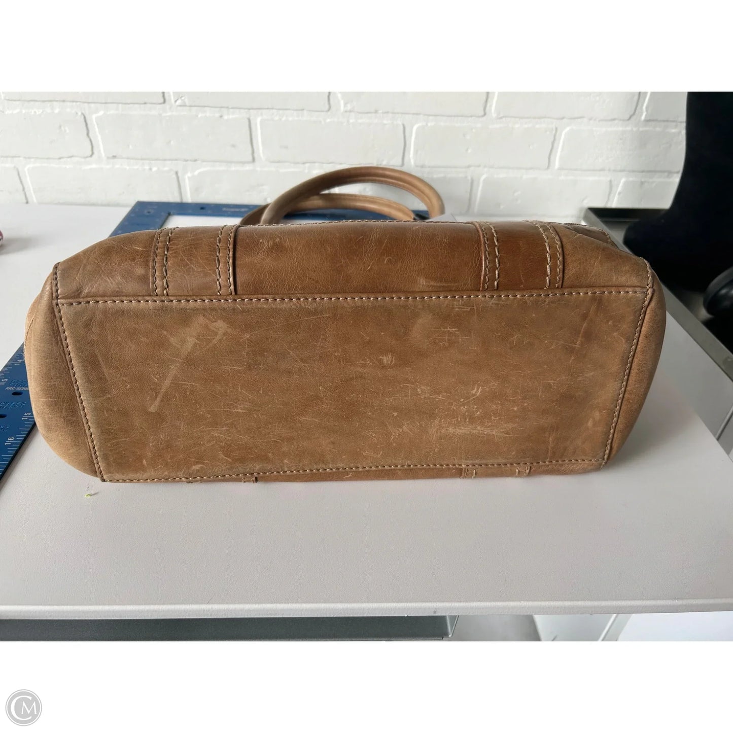 Handbag Designer By Frye, Size: Medium