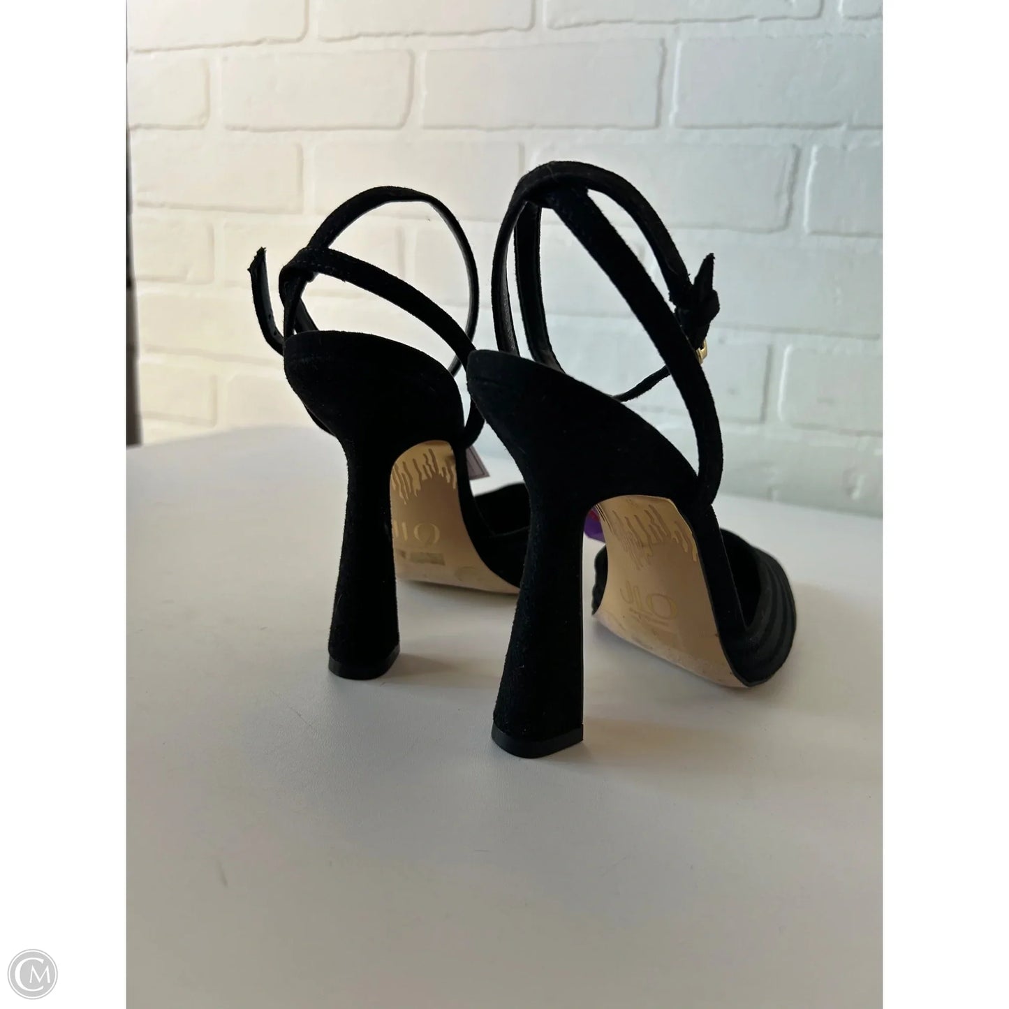 Sandals Heels Block By Jennifer Lopez In Black, Size: 6