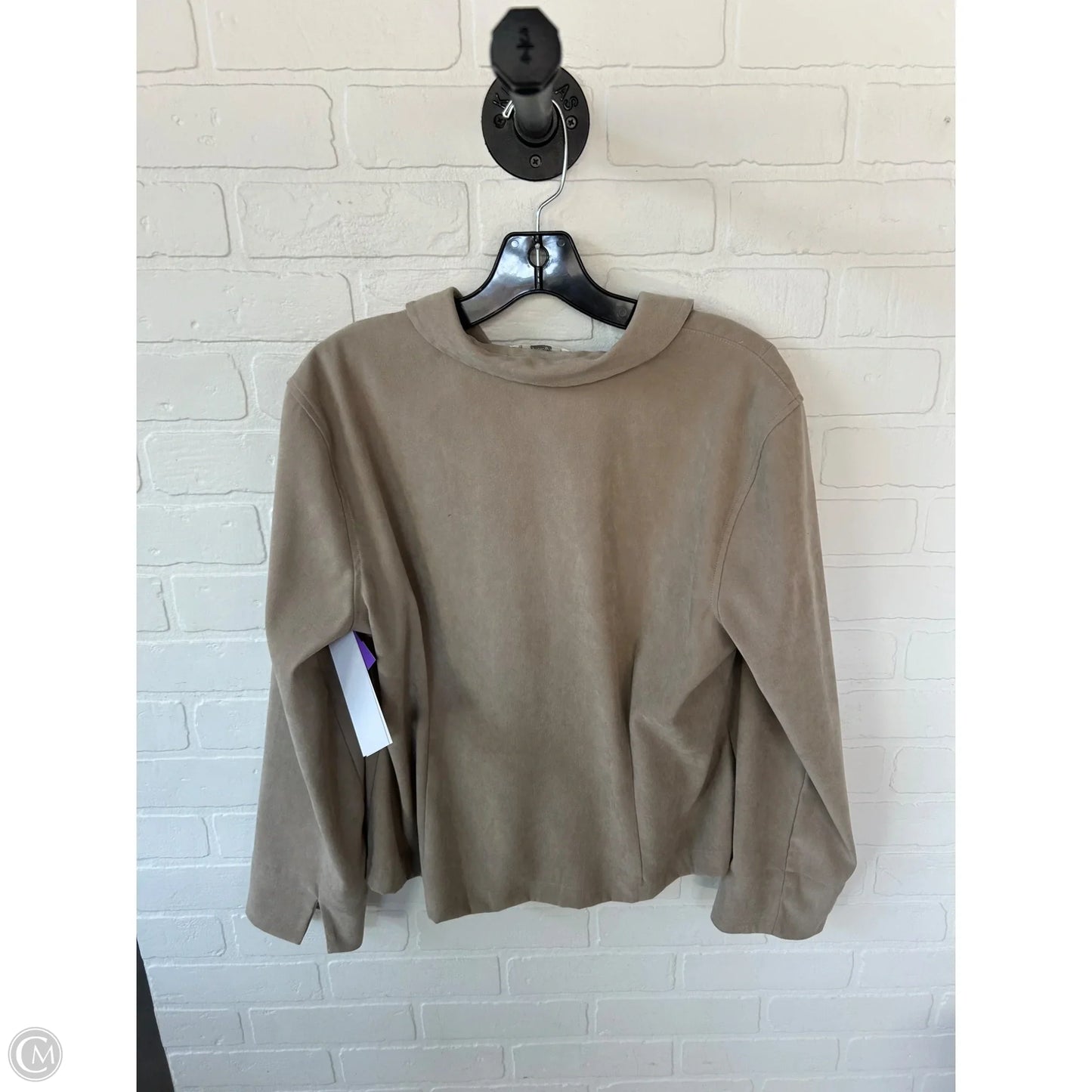 Blazer By Christopher And Banks In Tan, Size: Xlp