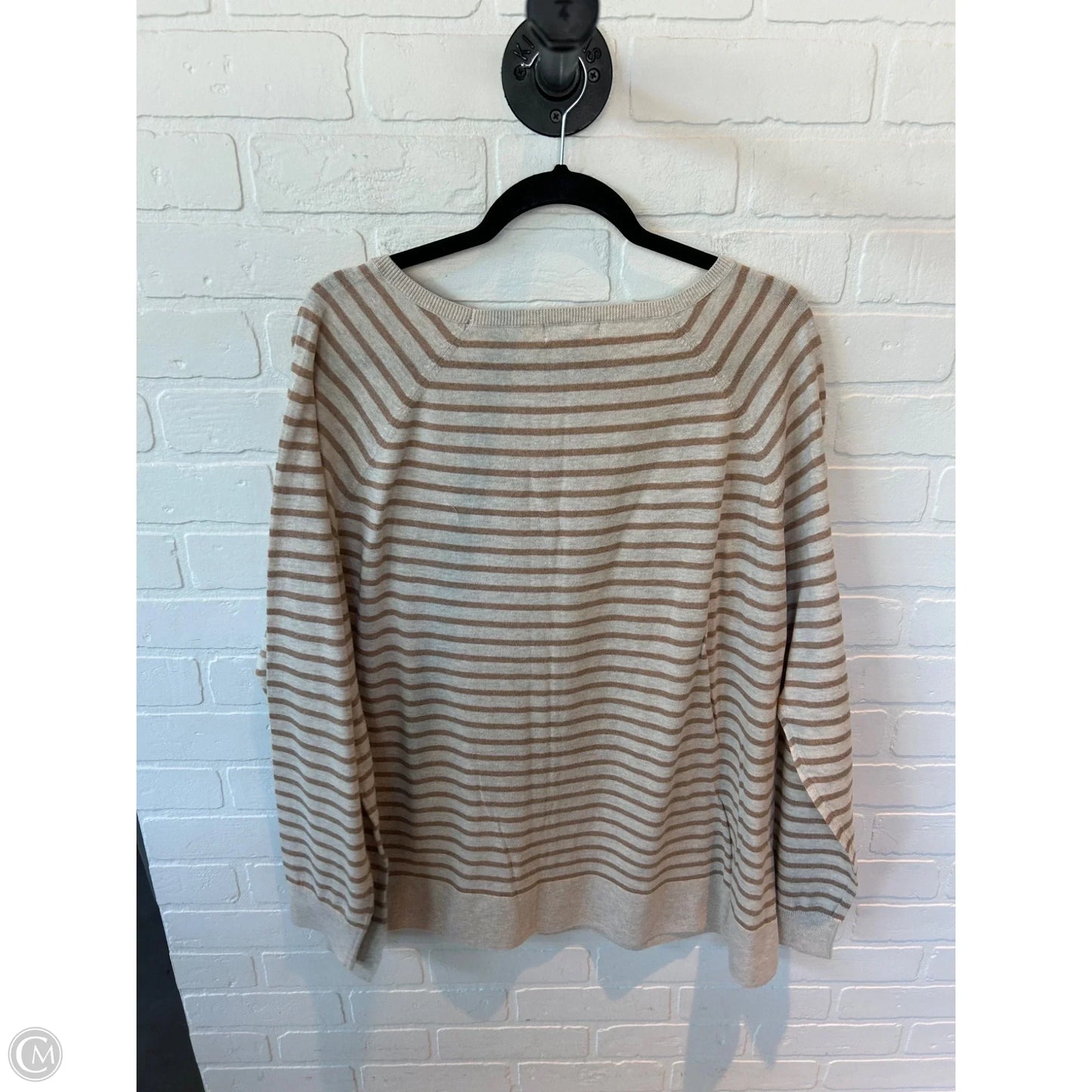 Sweater By Ana In Tan, Size: 2x
