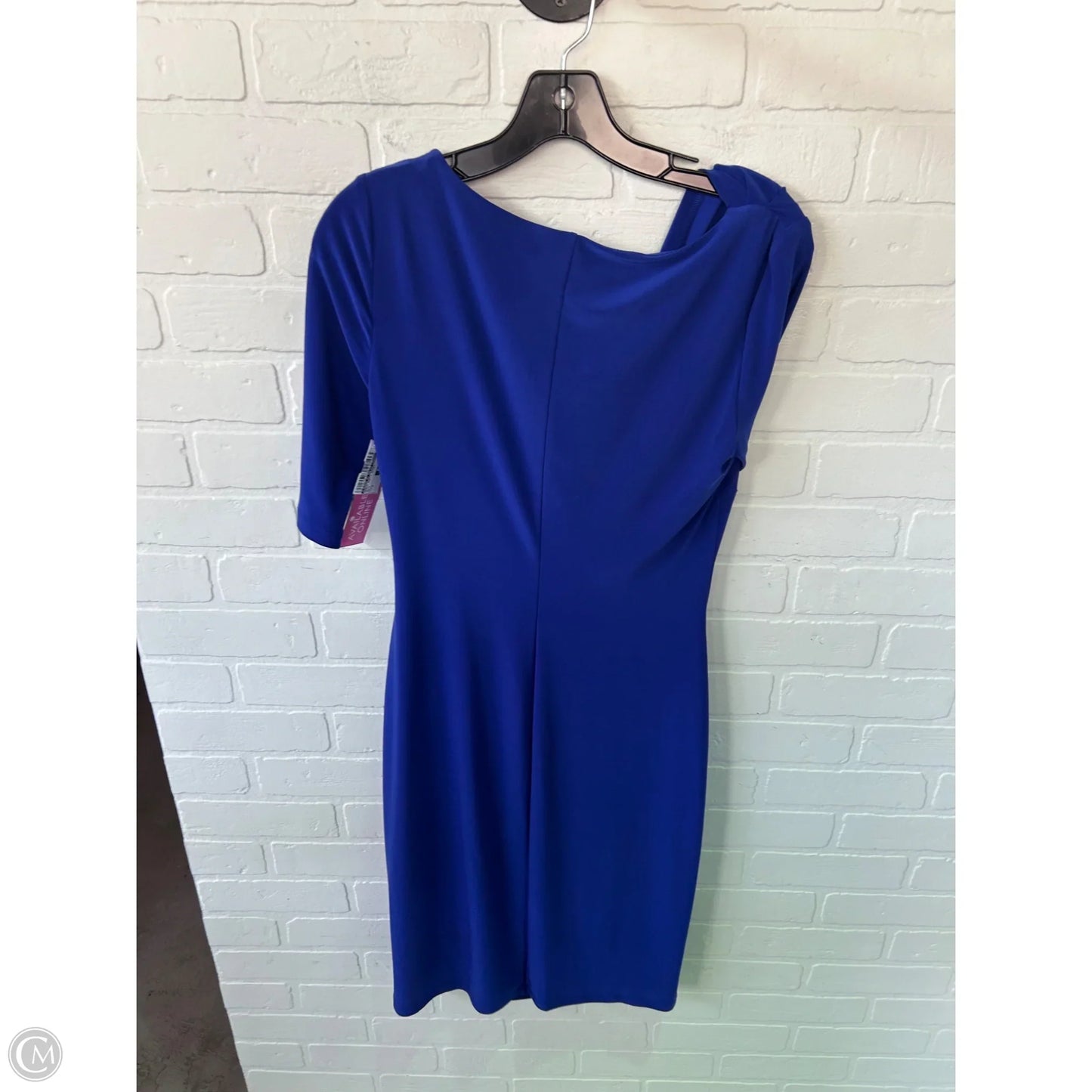 Dress Party Short By Lauren By Ralph Lauren In Blue, Size: S