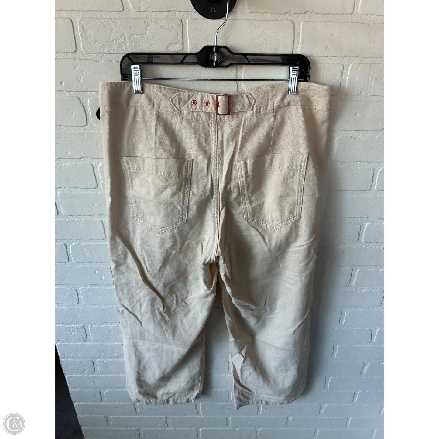 Pants Wide Leg By Pilcro In Cream, Size: 12