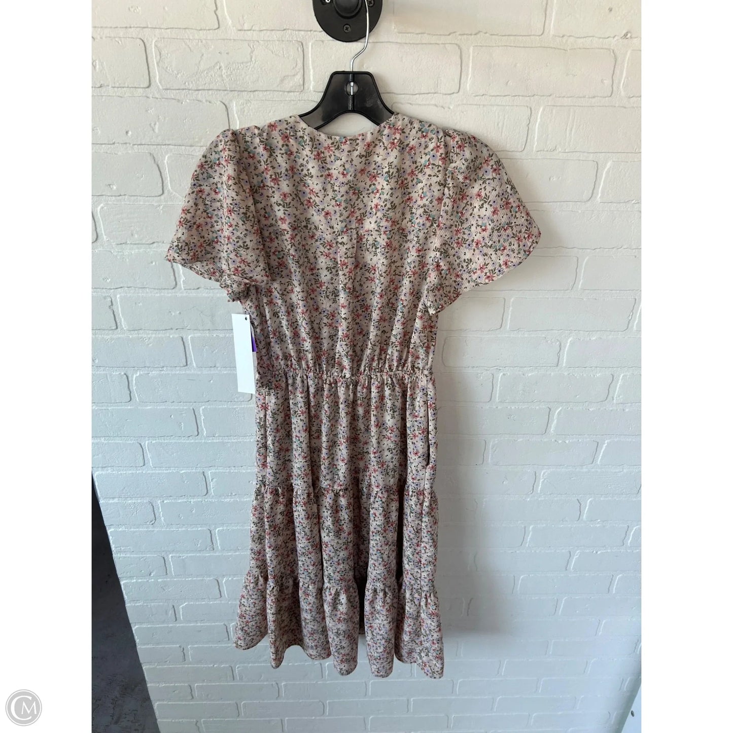 Dress Casual Midi By Monteau In Pink, Size: S