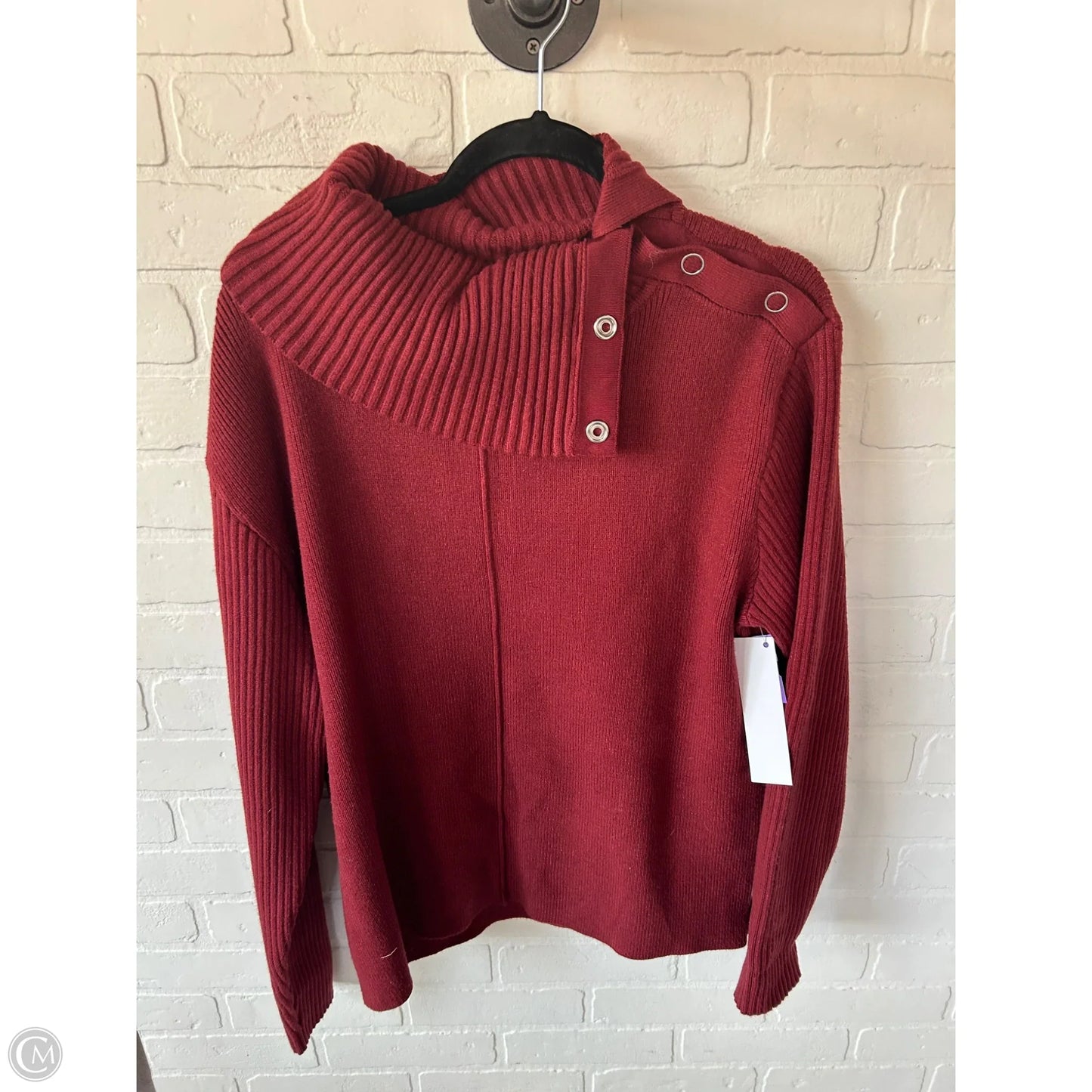 Sweater By Cabi In Red, Size: L