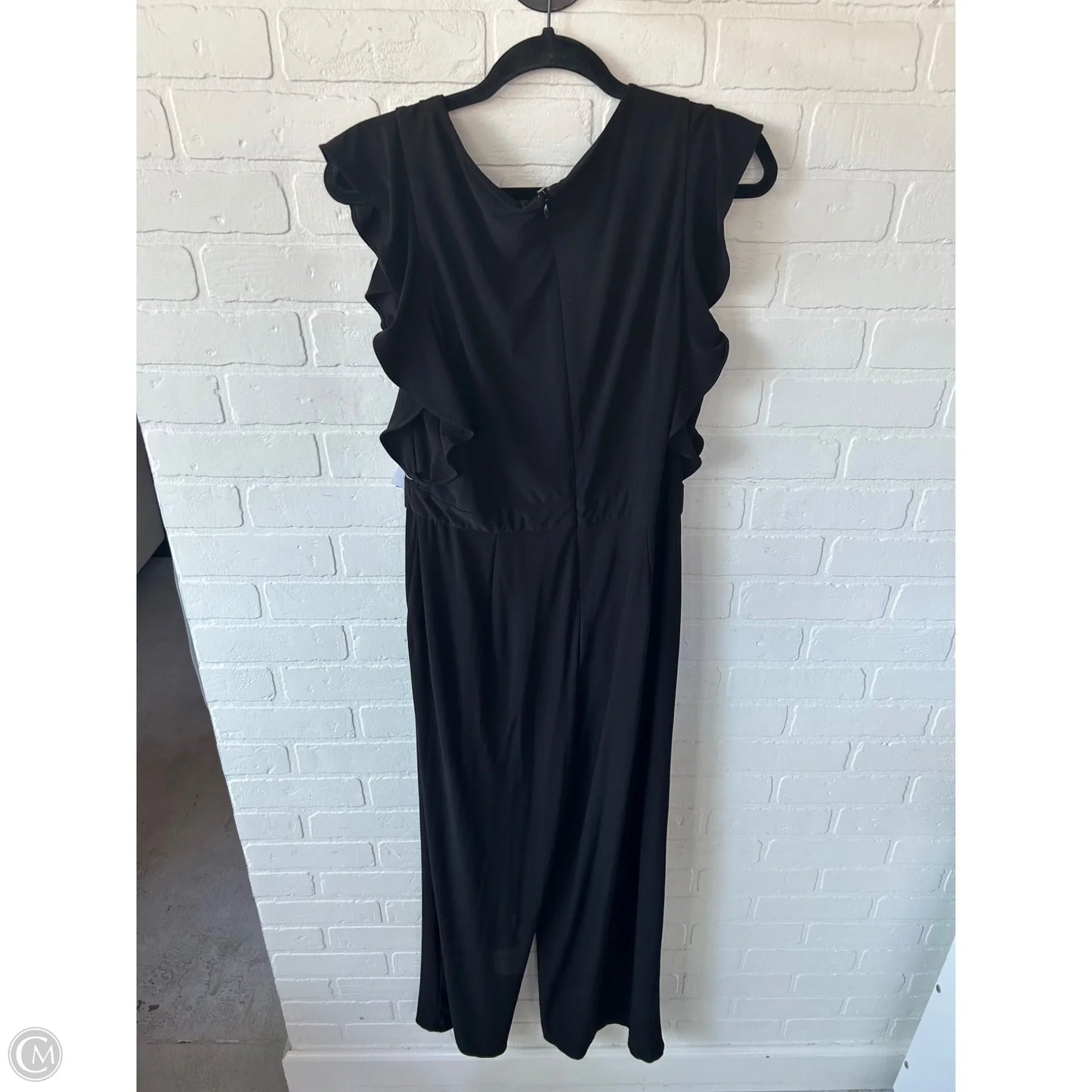 Jumpsuit By Vince Camuto In Black, Size: L