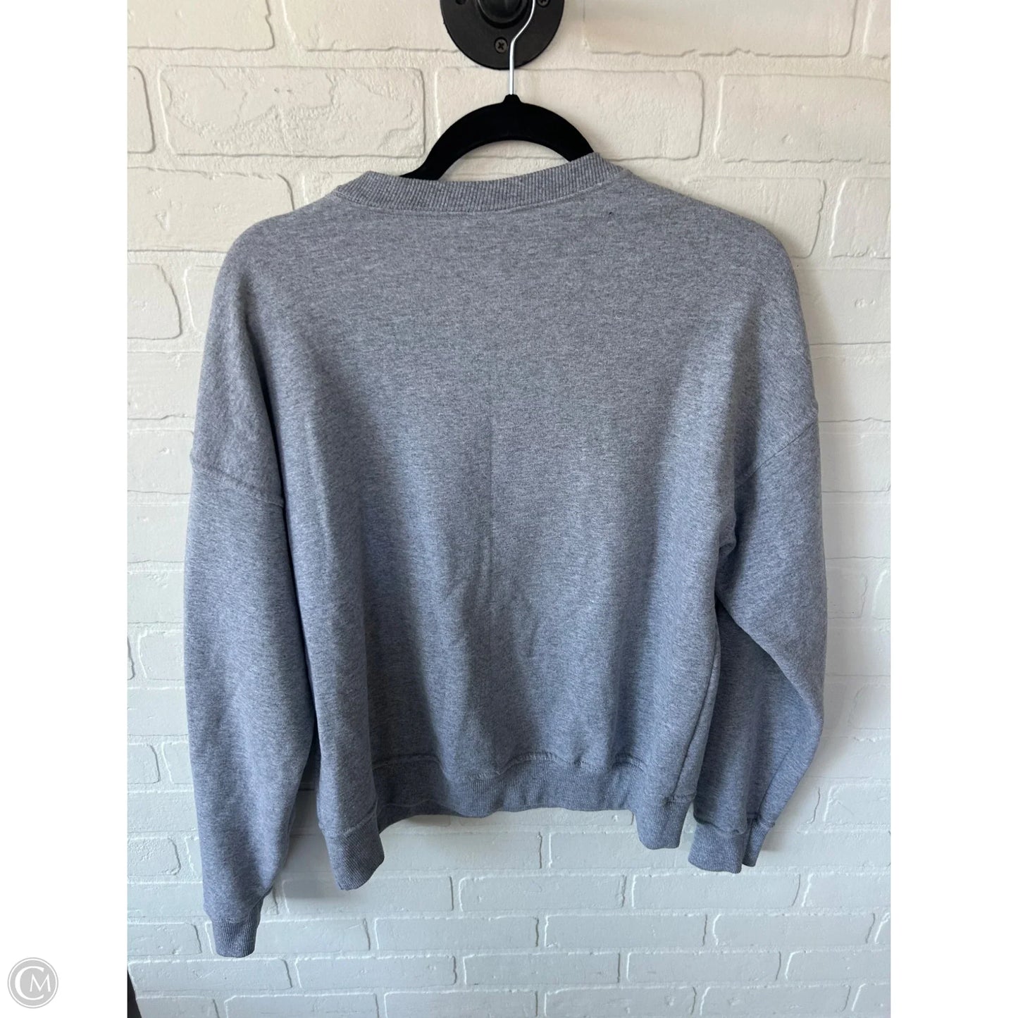 Sweatshirt Crewneck By Champion In Grey, Size: M