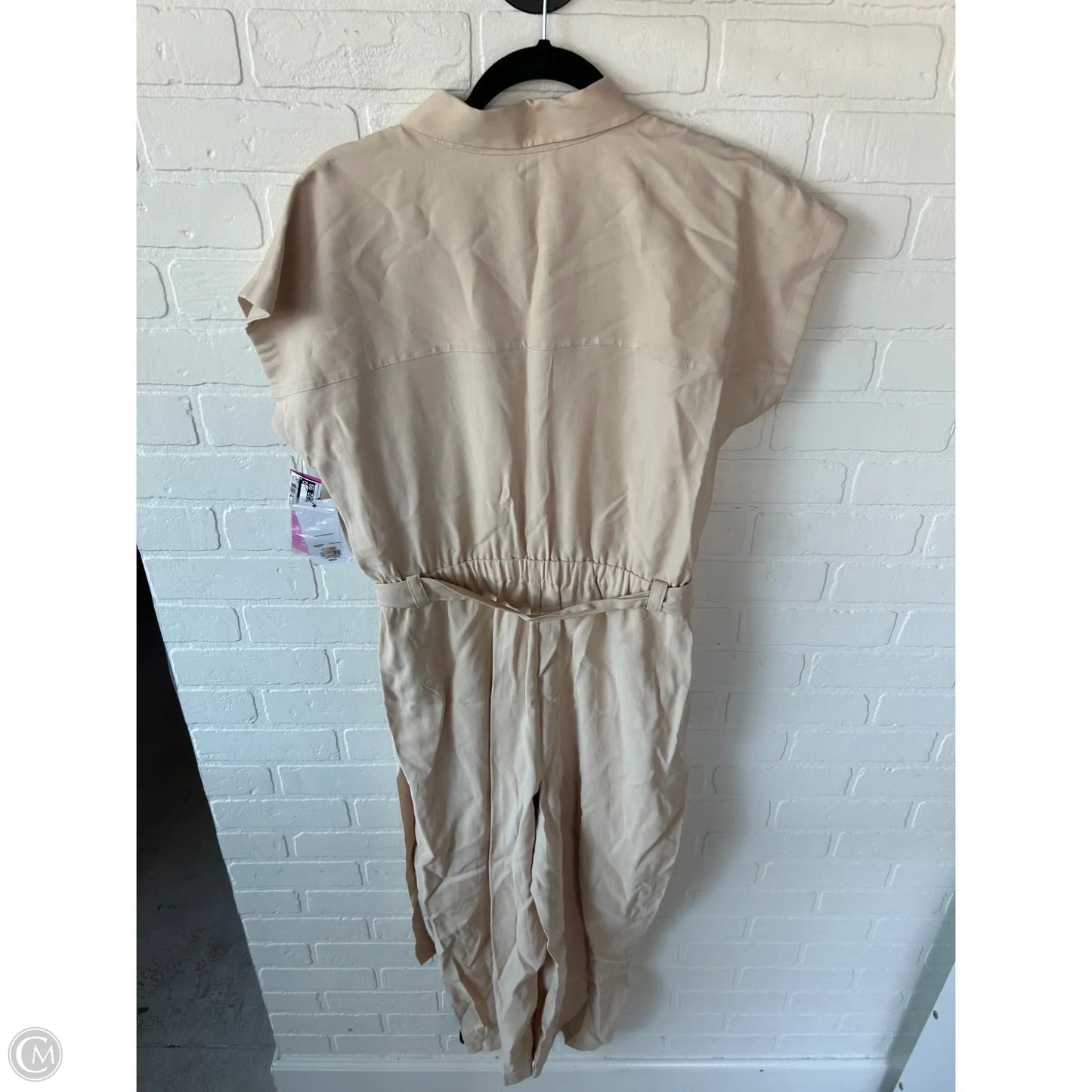 Jumpsuit By Nine West In Tan, Size: L