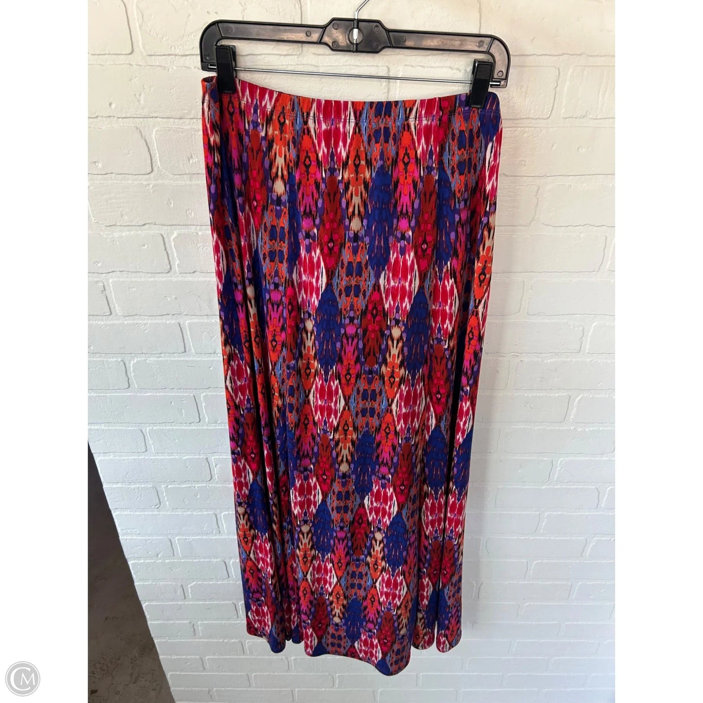 Skirt Maxi By Susan Graver In Orange & Purple, Size: 8
