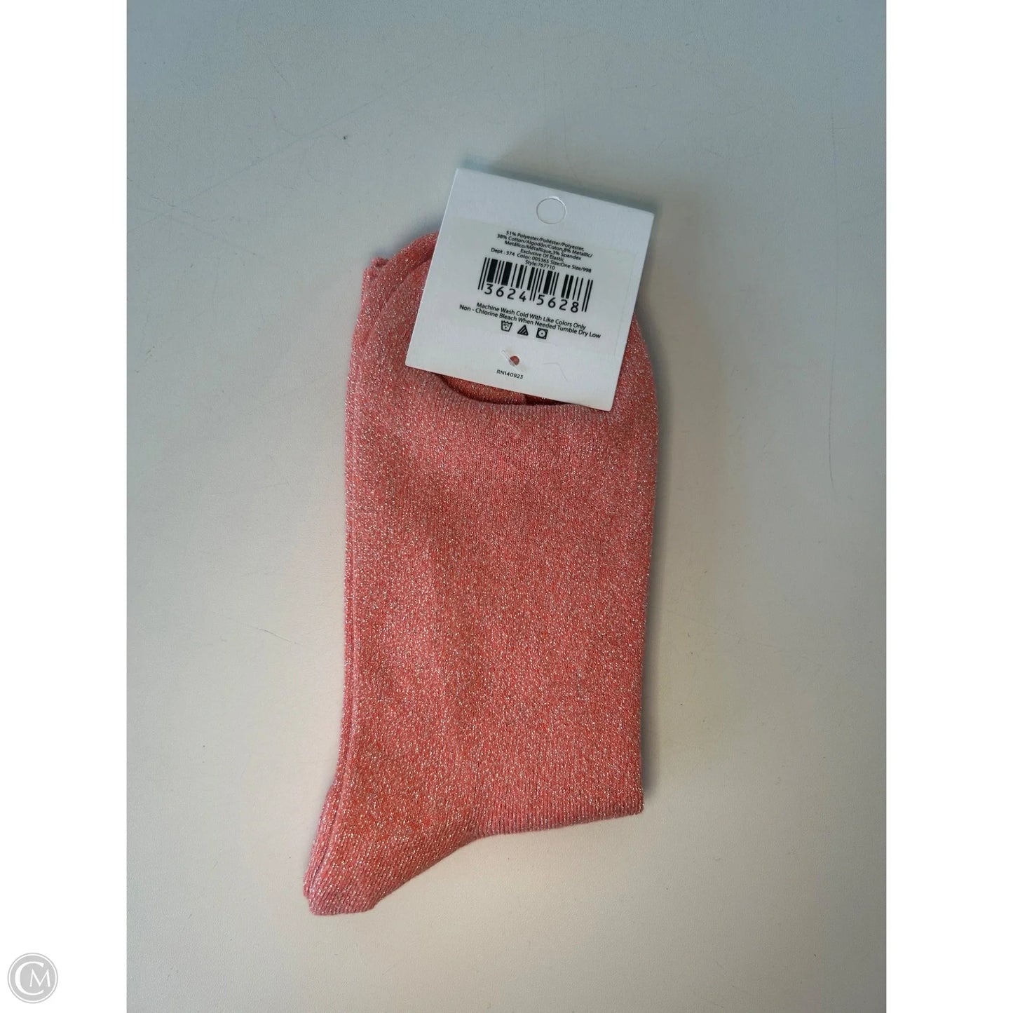Socks By Loft In Pink, Size: Osfm