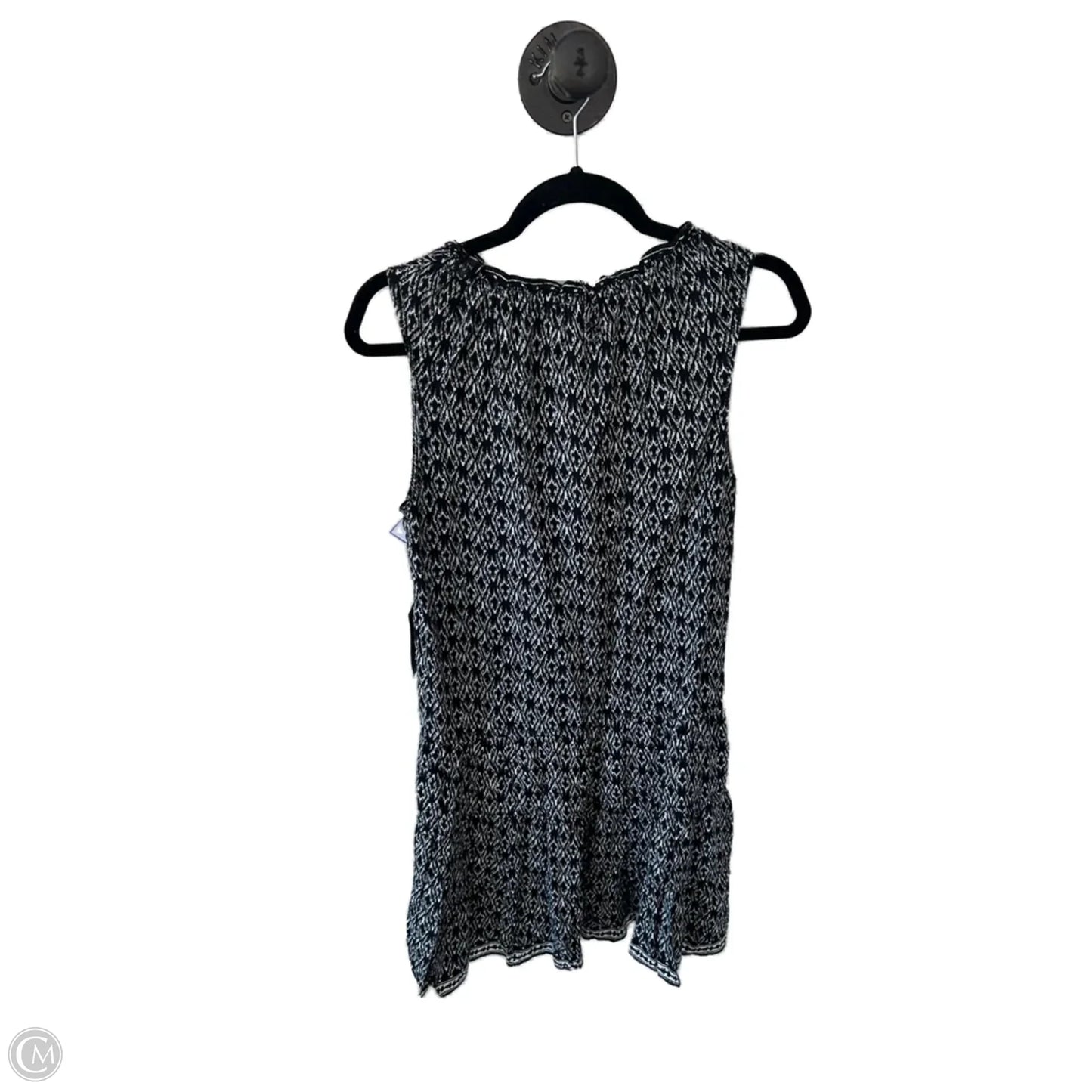 Dress Casual Short By Max Studio In Black & White, Size: Xl