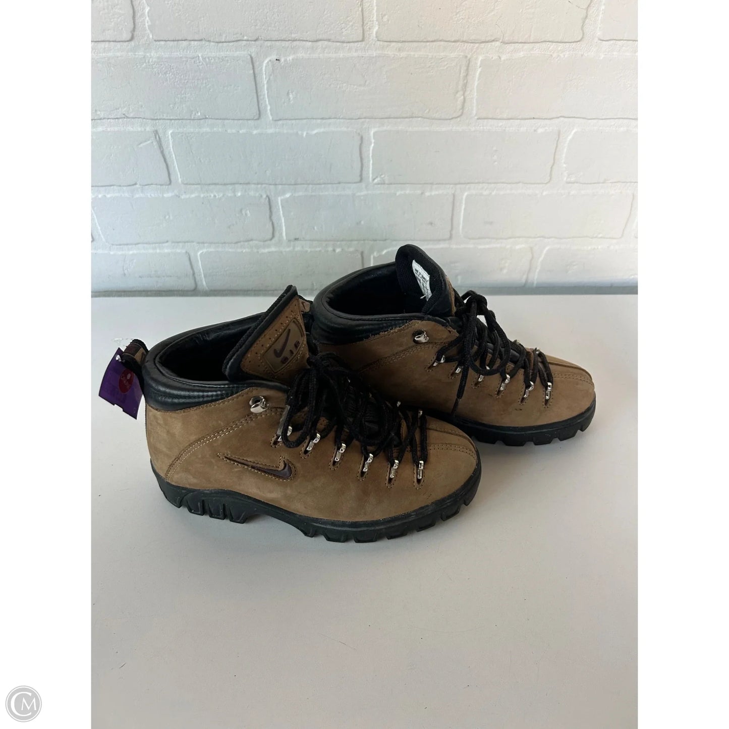 Boots Hiking By Nike In Tan, Size: 6