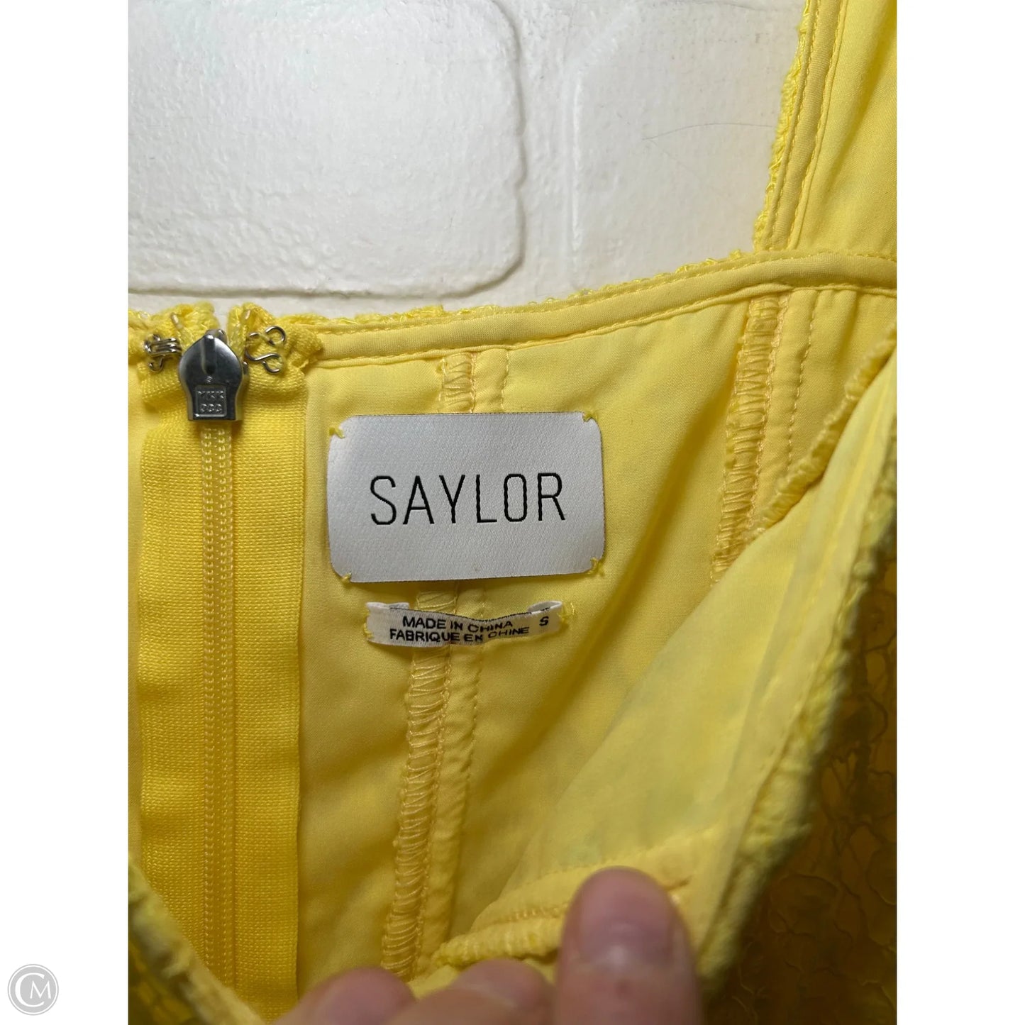 Dress Casual Short By Cma In Yellow, Size: S