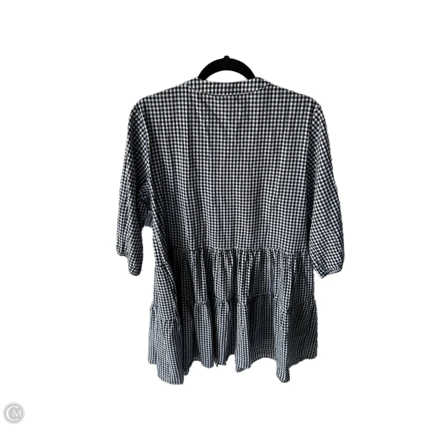 Dress Casual Short By Cme In Black & White, Size: L