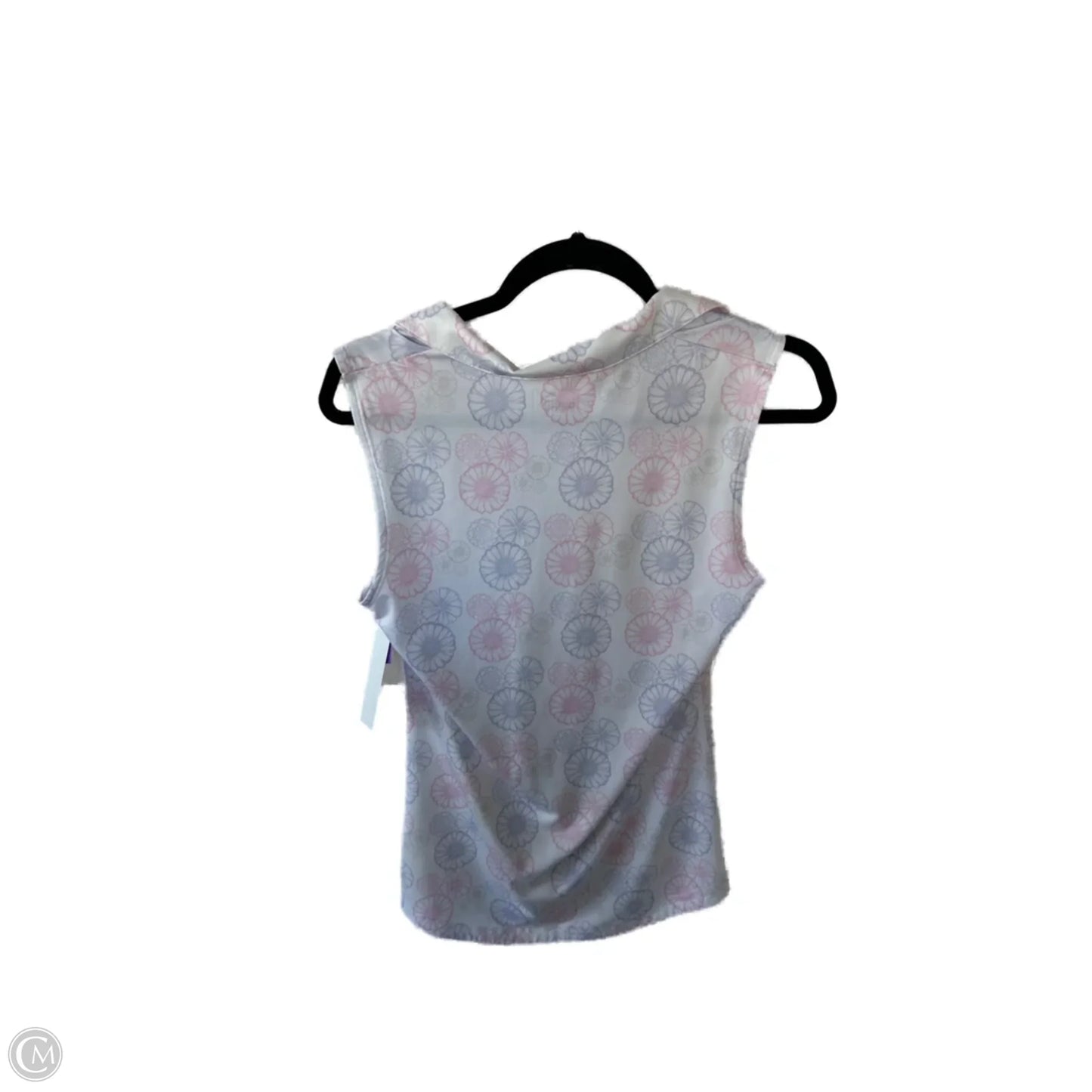 Athletic Tank Top By Puma In Pink & Purple, Size: S