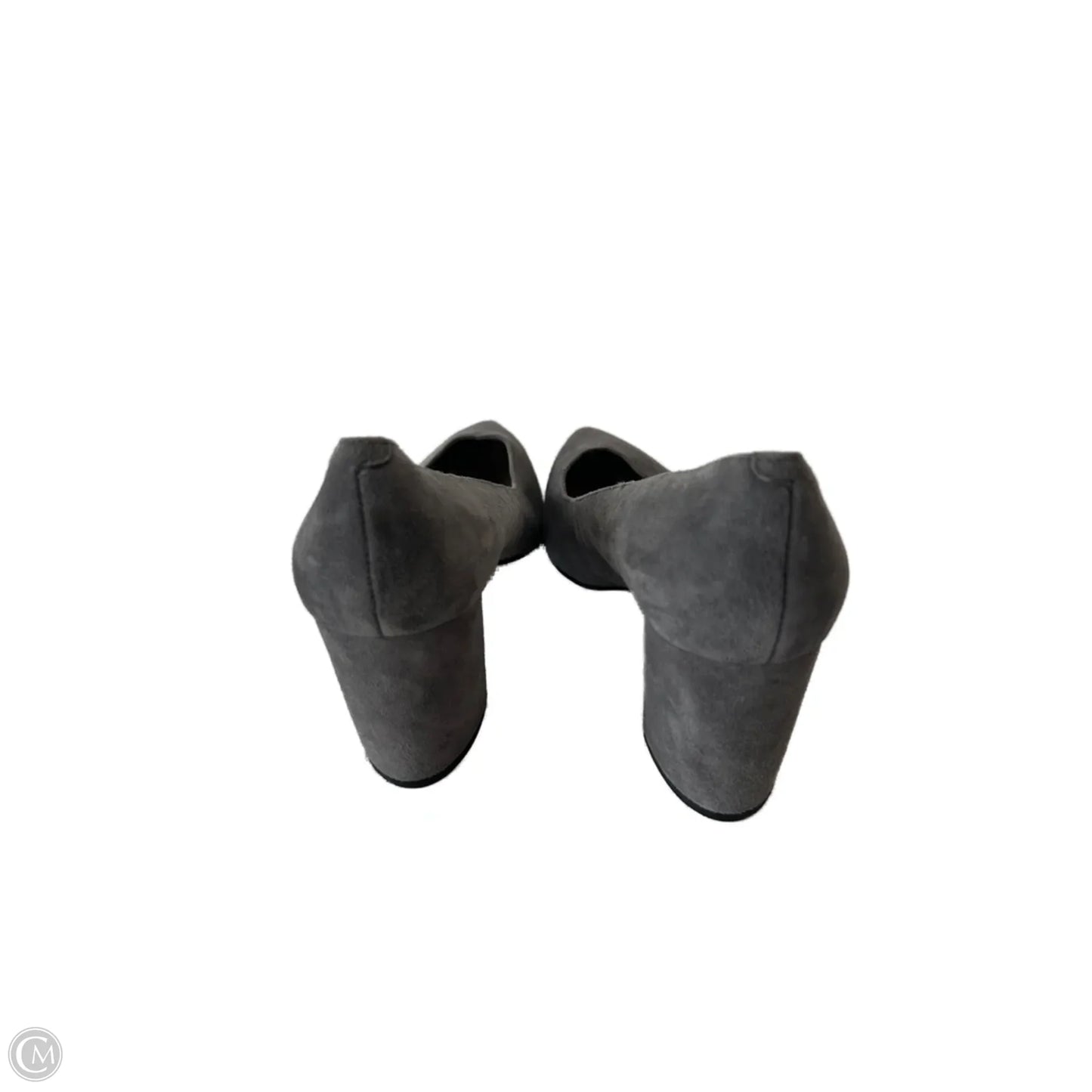 Shoes Heels Block By Marc Fisher In Grey, Size: 7.5