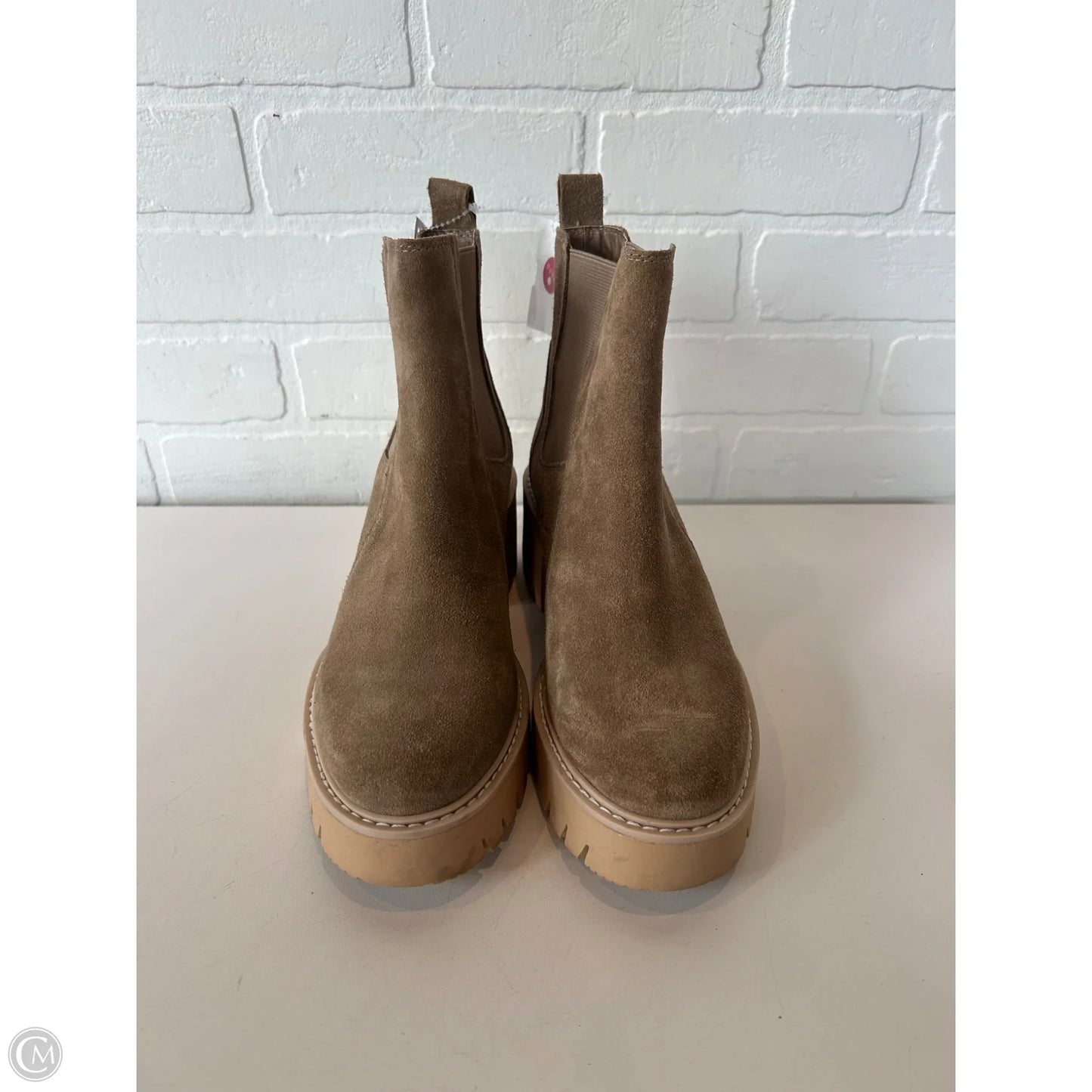 Boots Mid-calf Heels By Dolce Vita In Tan, Size: 8