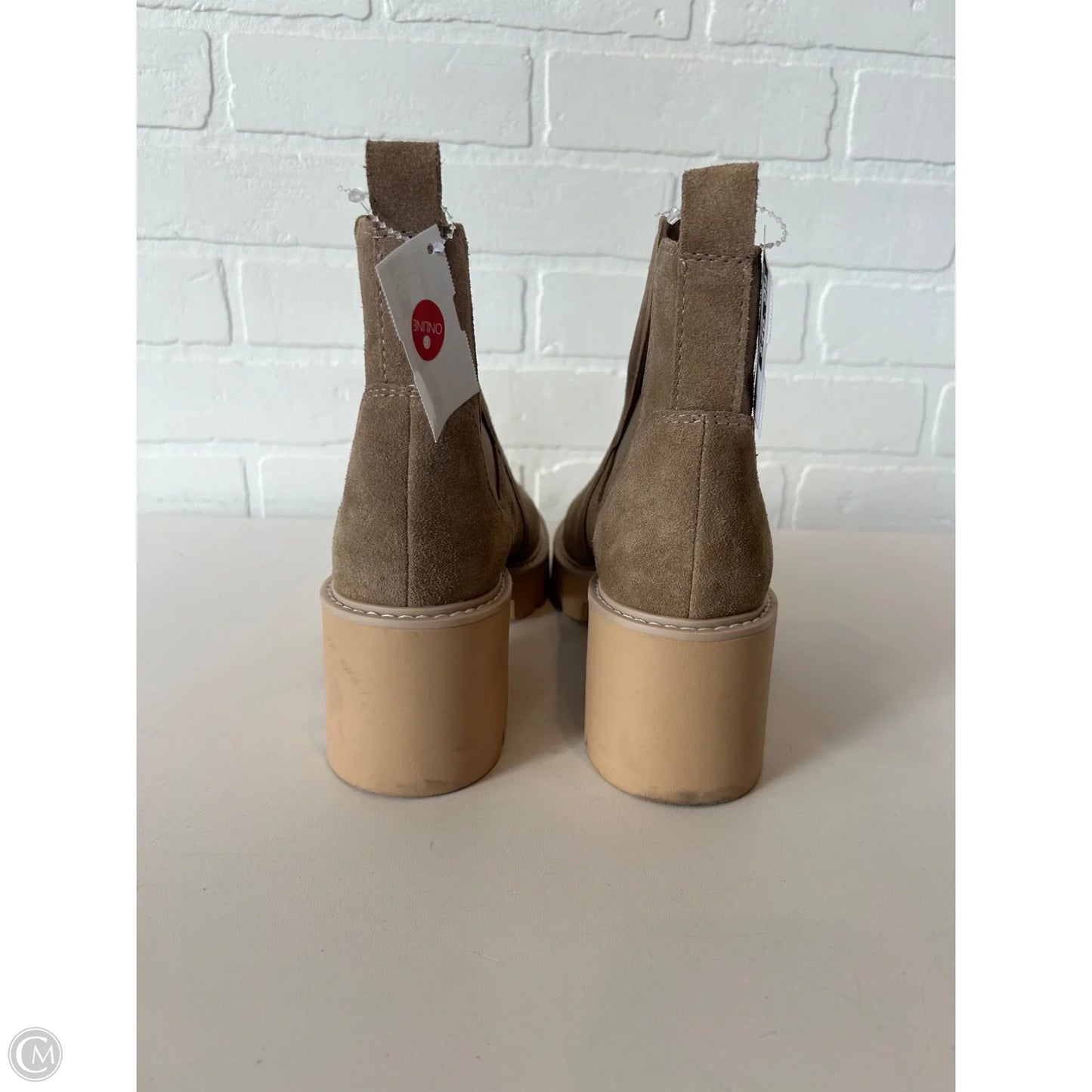 Boots Mid-calf Heels By Dolce Vita In Tan, Size: 8