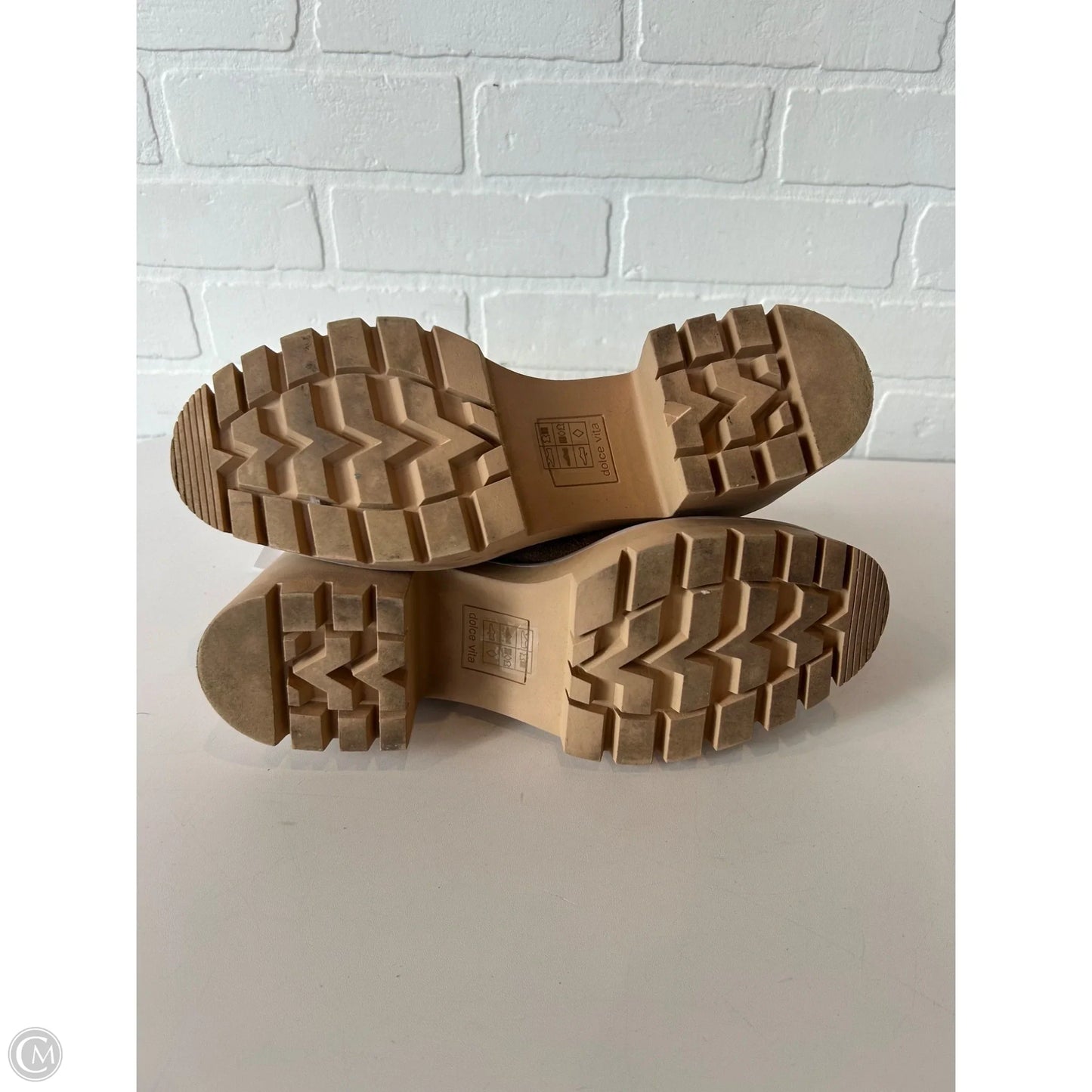 Boots Mid-calf Heels By Dolce Vita In Tan, Size: 8