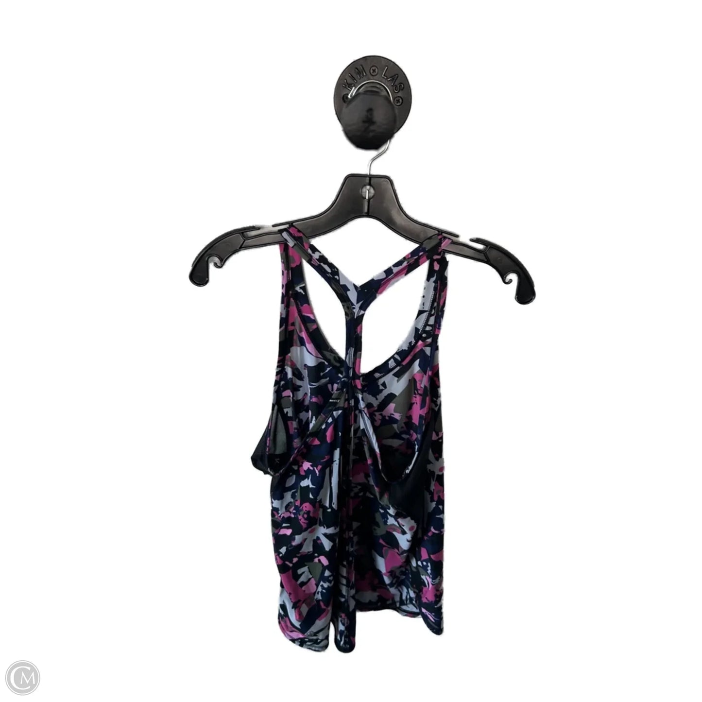 Athletic Tank Top By Lululemon In Blue & Green, Size: S